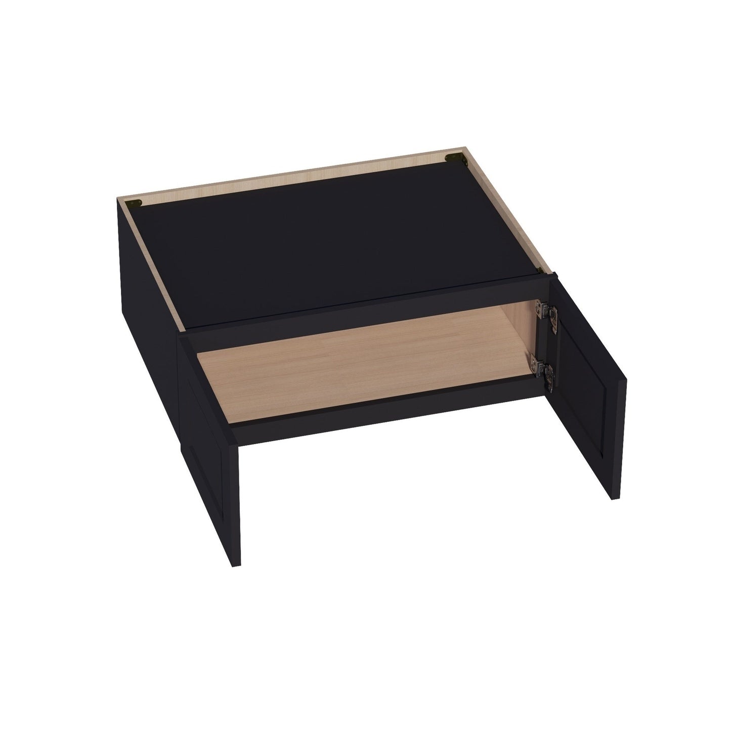 Quik Cabinets W331224 Ardelle Ebony - Interior