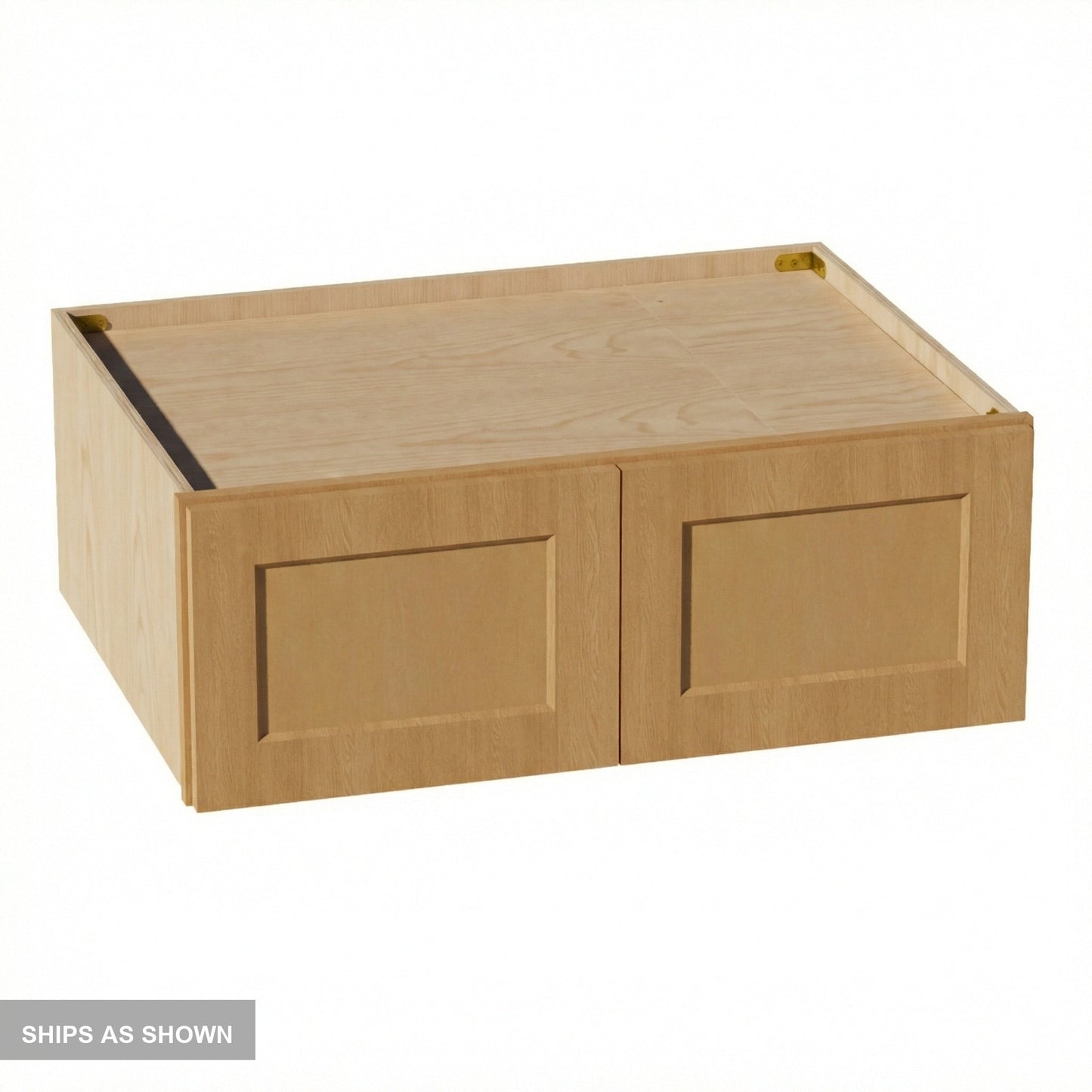 Shaker Bridge Wall Cabinet 33" (W331224) · Ardelle - Timber - Flat Pack