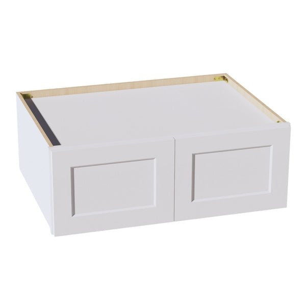 Shaker Bridge Wall Cabinet 33" (W331224) · Ardelle - White - Hero