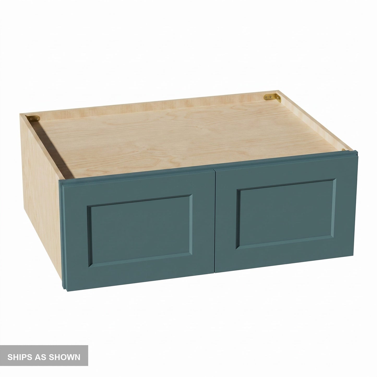 Shaker Bridge Wall Cabinet 33" (W331224) · Tallis - Fairy Green - Flat Pack