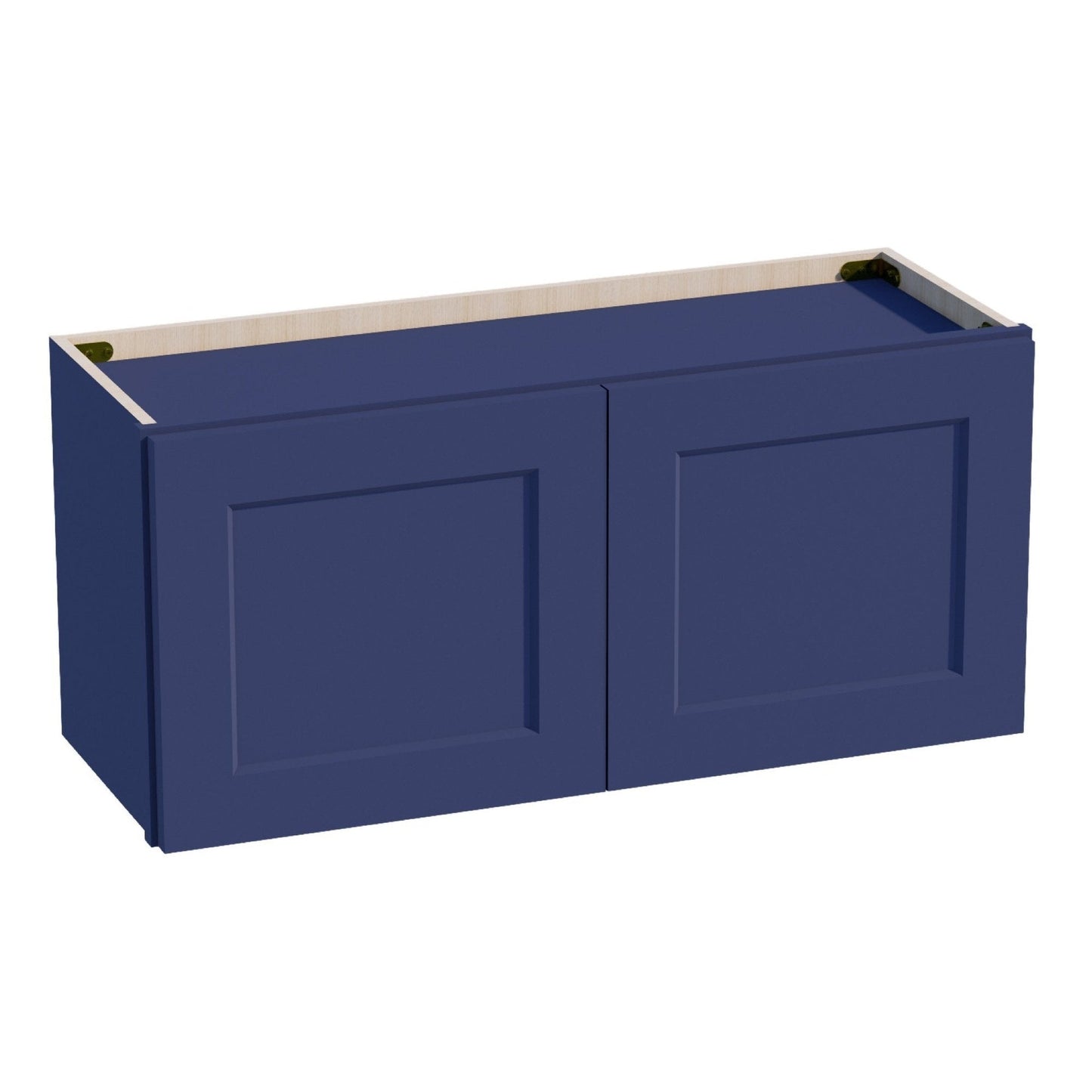 Shaker Bridge Wall Cabinet 33" (W3315) · Ardelle - Blue - Hero