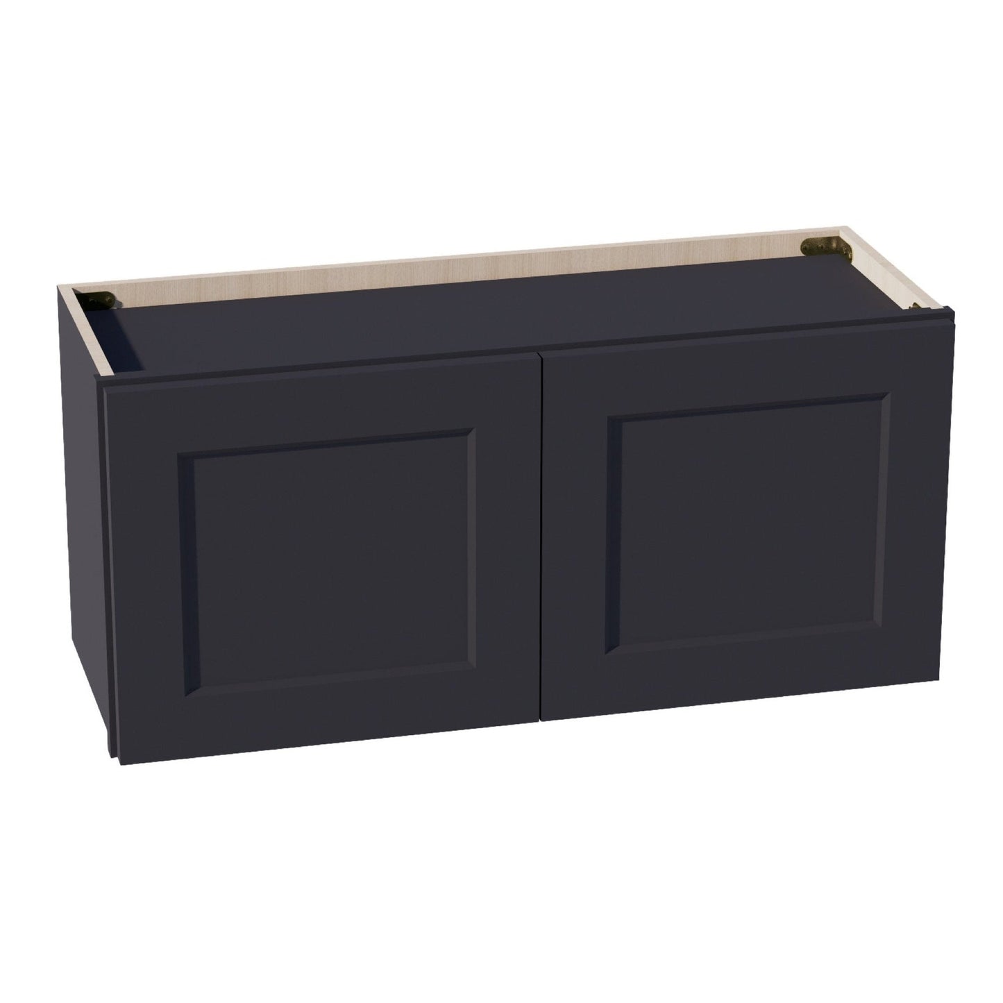 Shaker Bridge Wall Cabinet 33" (W3315) · Ardelle - Ebony - Hero