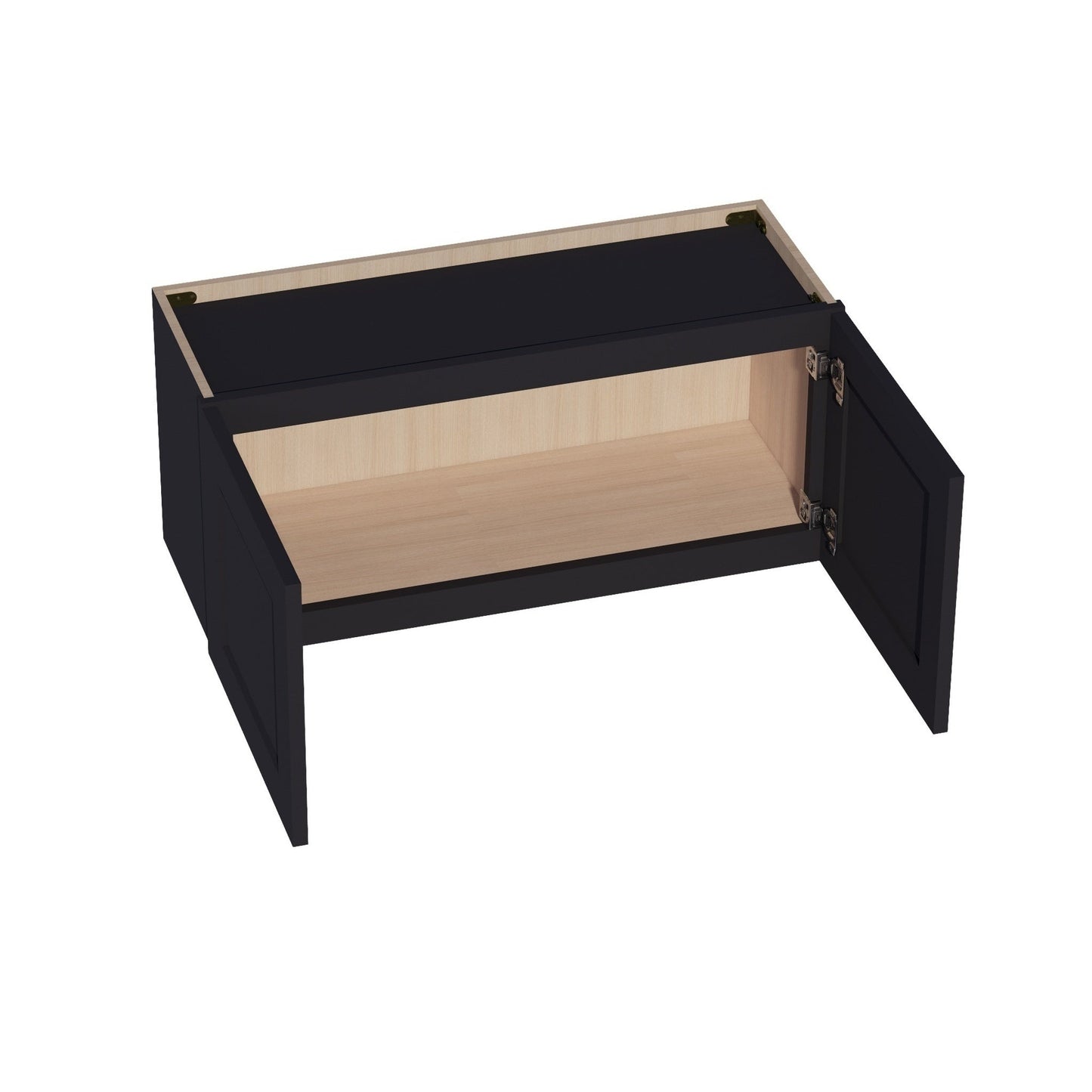 Quik Cabinets W3315 Ardelle Ebony - Interior