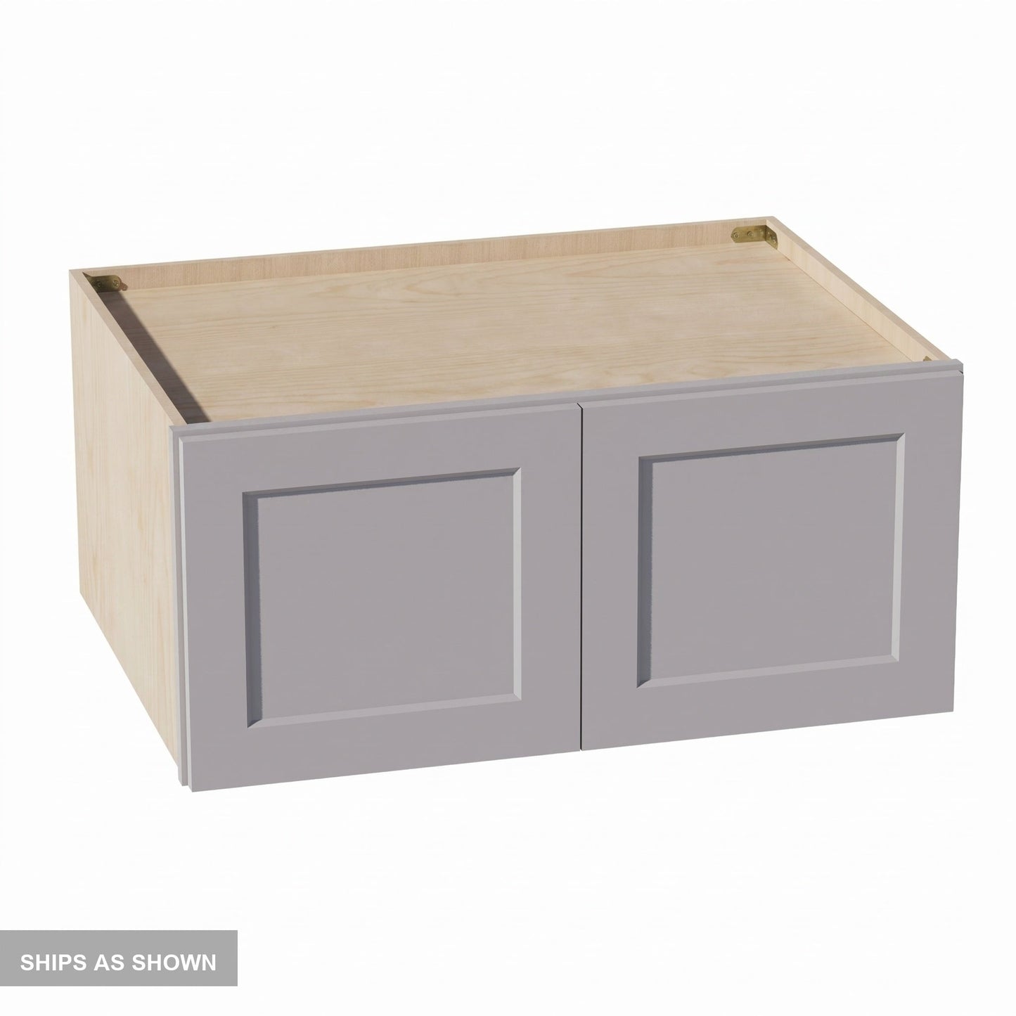 Shaker Bridge Wall Cabinet 33" (W331524) · Ardelle - Ash - Flat Pack