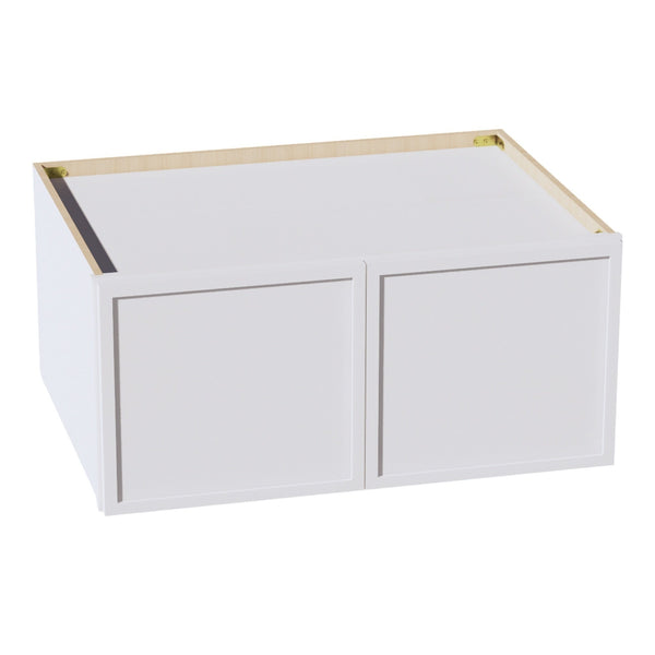 Slim Shaker Bridge Wall Cabinet 33" (W331524) · Slim - Frost - Hero