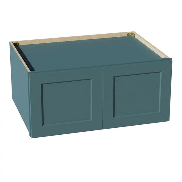 Shaker Bridge Wall Cabinet 33" (W331524) · Tallis - Fairy Green - Hero