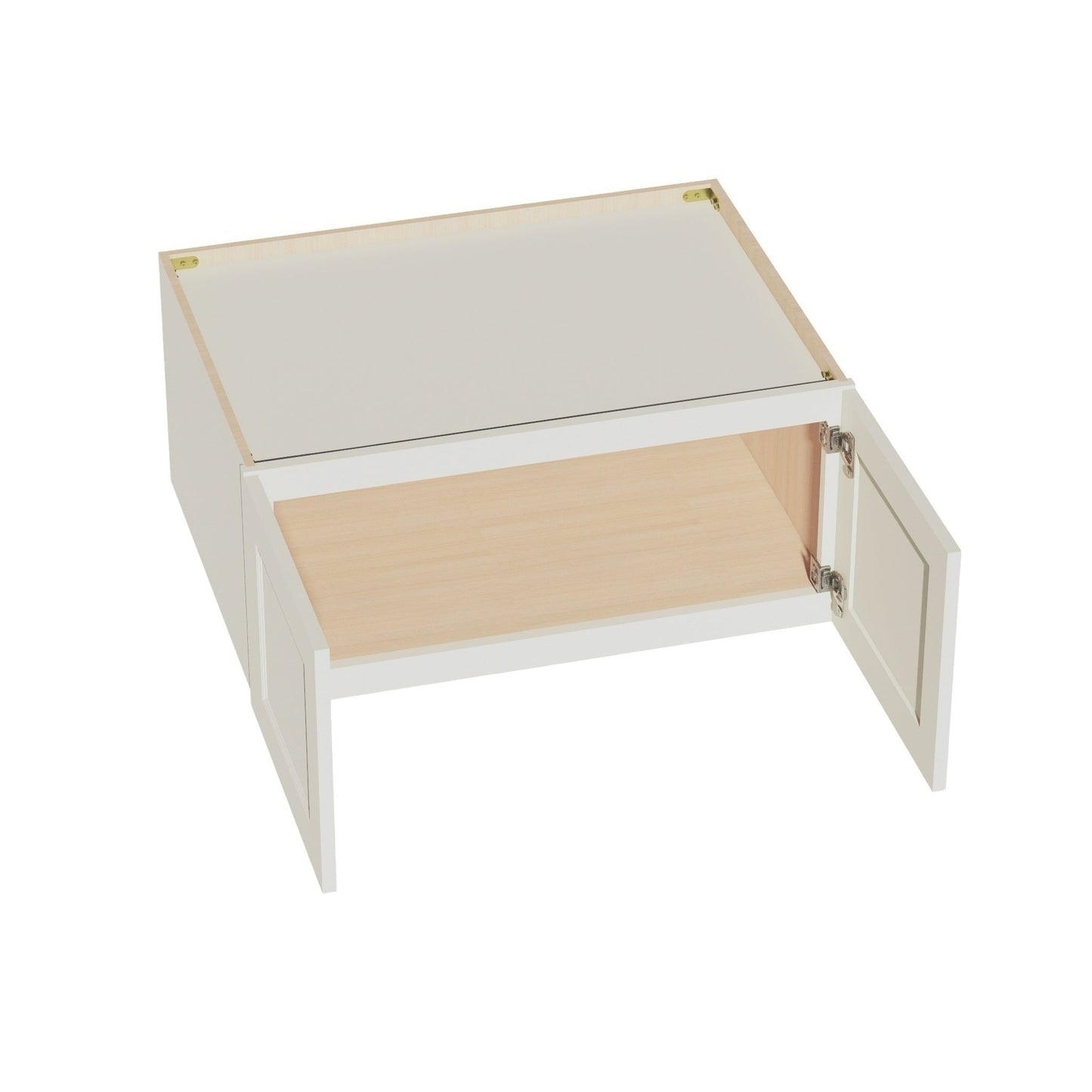 Quik Cabinets W331524 Tallis Swan White - Interior