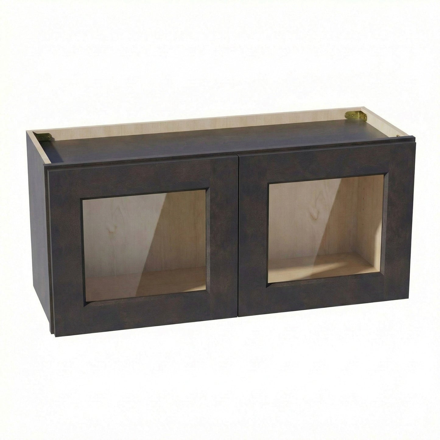 Shaker Bridge Wall Cabinet 33" (W3315GD) · Ardelle - Charcoal - Hero