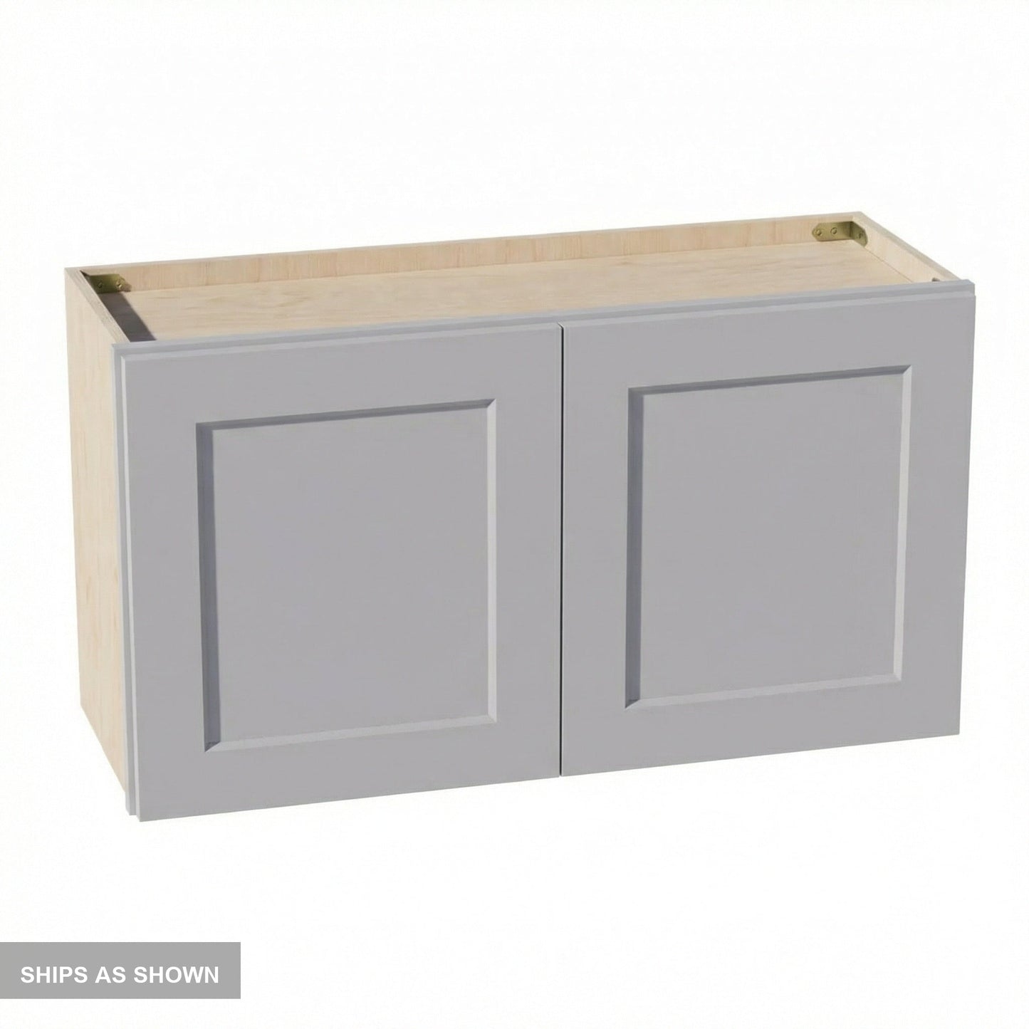 Shaker Bridge Wall Cabinet 33" (W3318) · Ardelle - Ash - Flat Pack