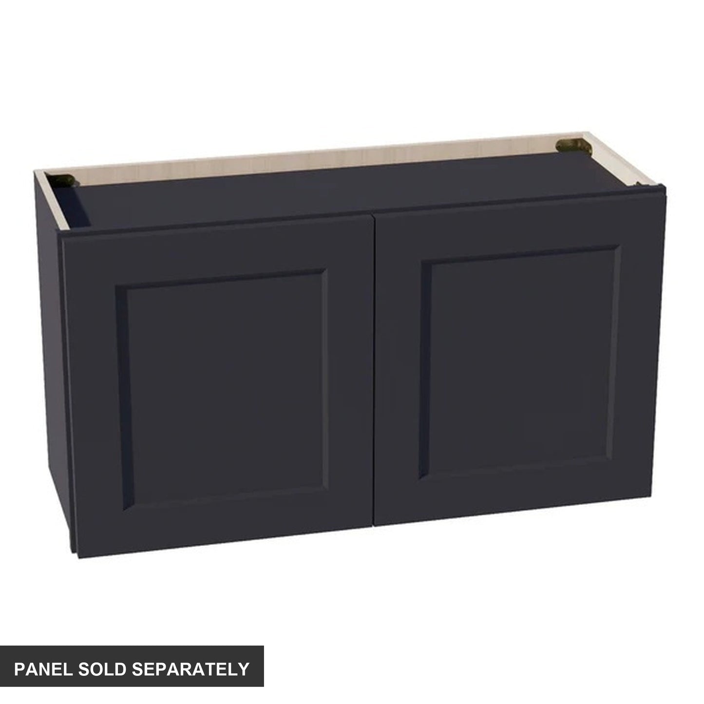 Shaker Bridge Wall Cabinet 33" (W3318) · Ardelle - Ebony - Product