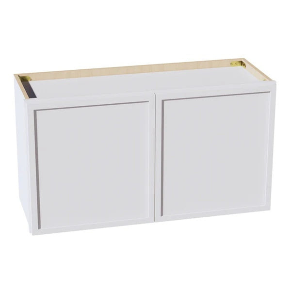 Slim Shaker Bridge Wall Cabinet 33" (W3318) · Slim - Frost - Hero