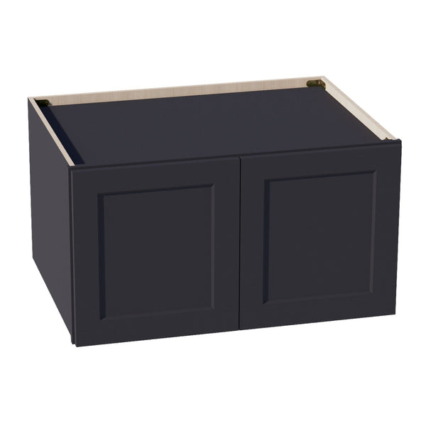 Shaker Bridge Wall Cabinet 33" (W331824) · Ardelle - Ebony - Hero
