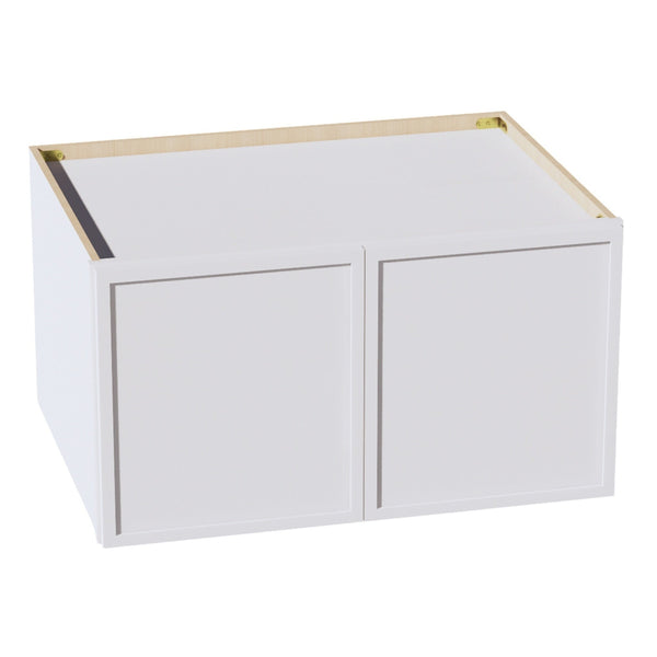 Slim Shaker Bridge Wall Cabinet 33" (W331824) · Slim - Frost - Hero