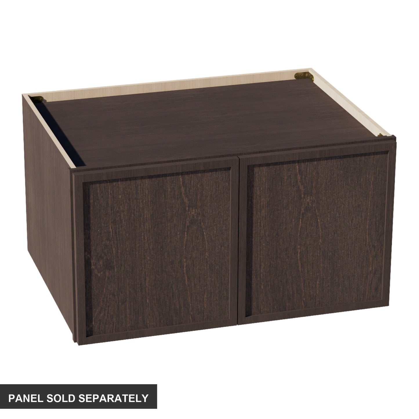 Slim Shaker Bridge Wall Cabinet 33" (W331824) · Slim - Mocha - Product