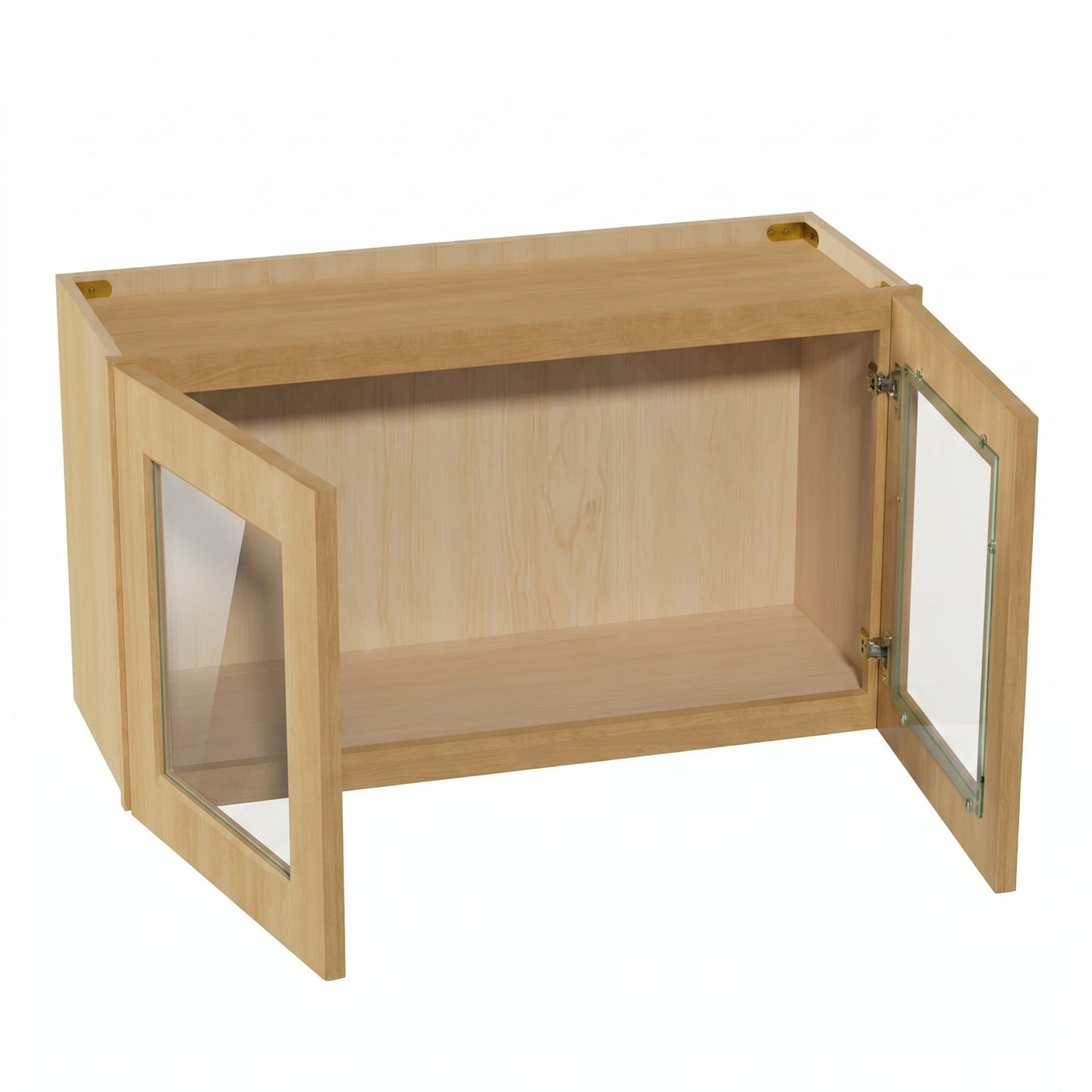 Shaker Bridge Wall Cabinet 33" (W3318GD) · Ardelle - Timber - Interior