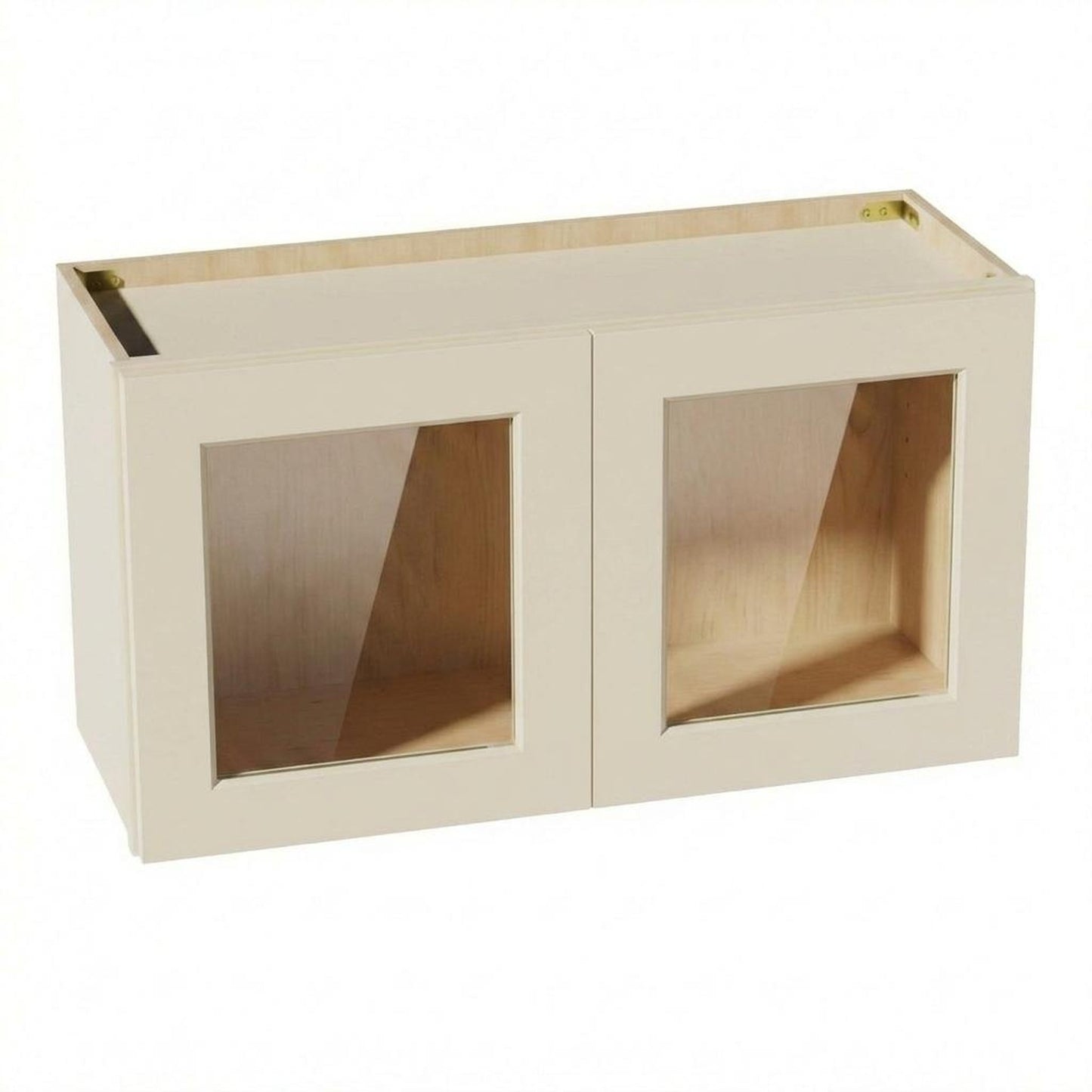 Shaker Bridge Wall Cabinet 33" (W3318GD) · Tallis - Swan White - Hero