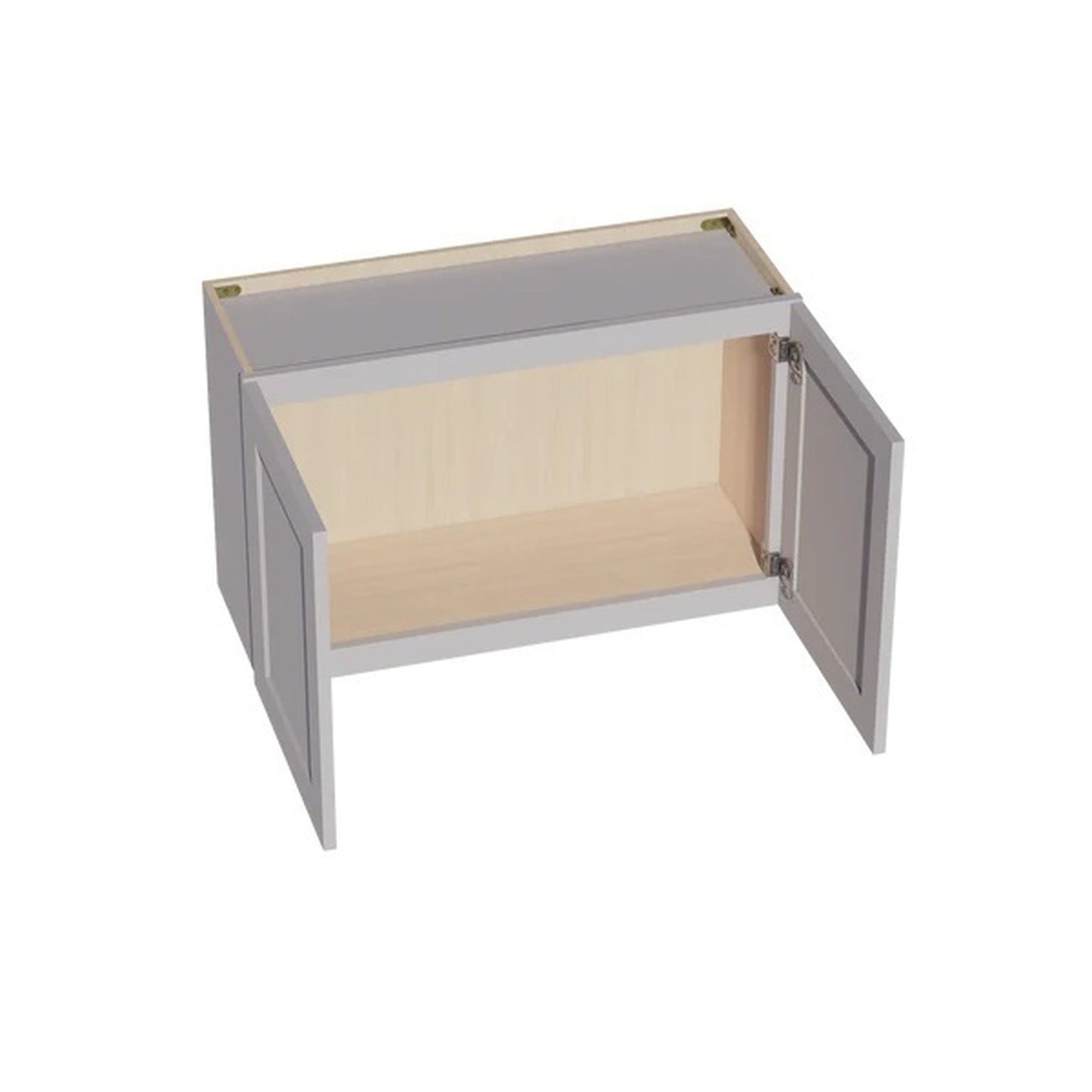 Shaker Bridge Wall Cabinet 33" (W3321) · Ardelle - Ash - Interior
