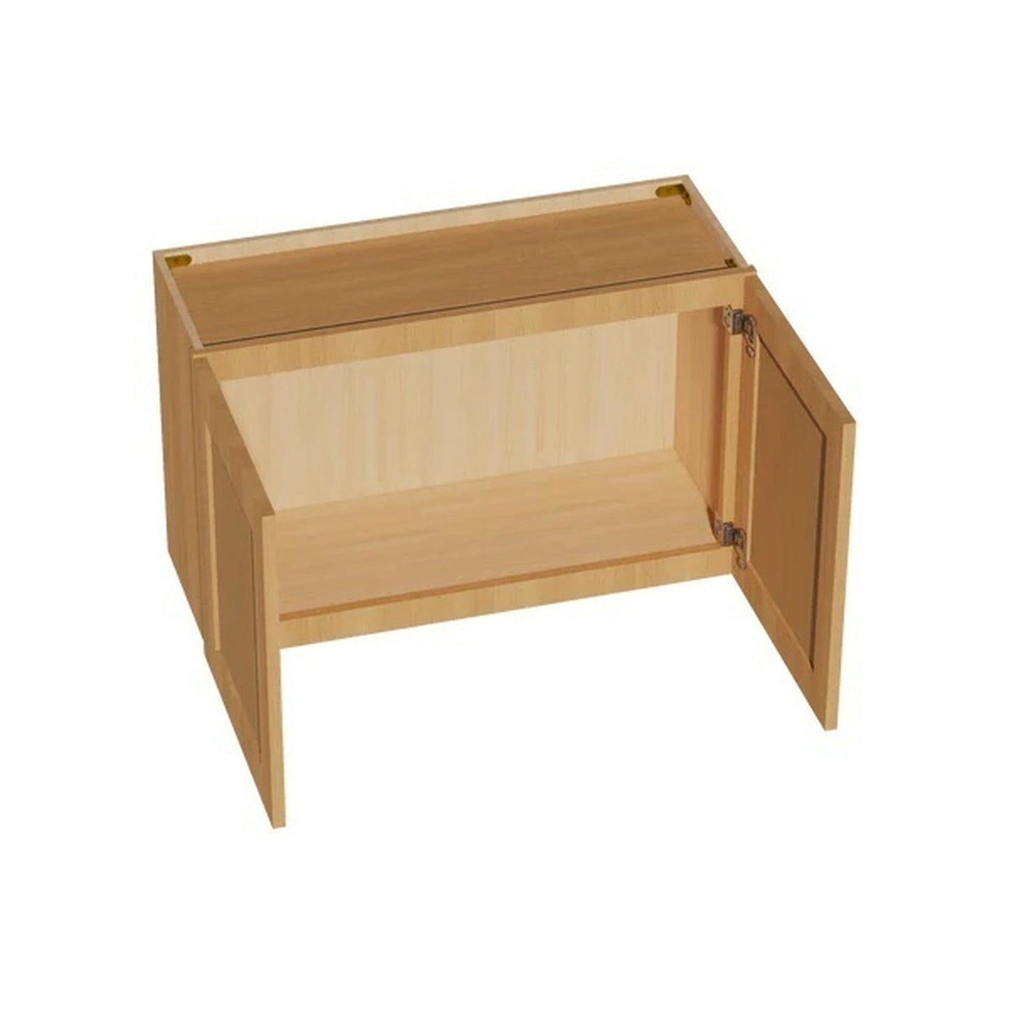 Shaker Bridge Wall Cabinet 33" (W3321) · Ardelle - Timber - Interior