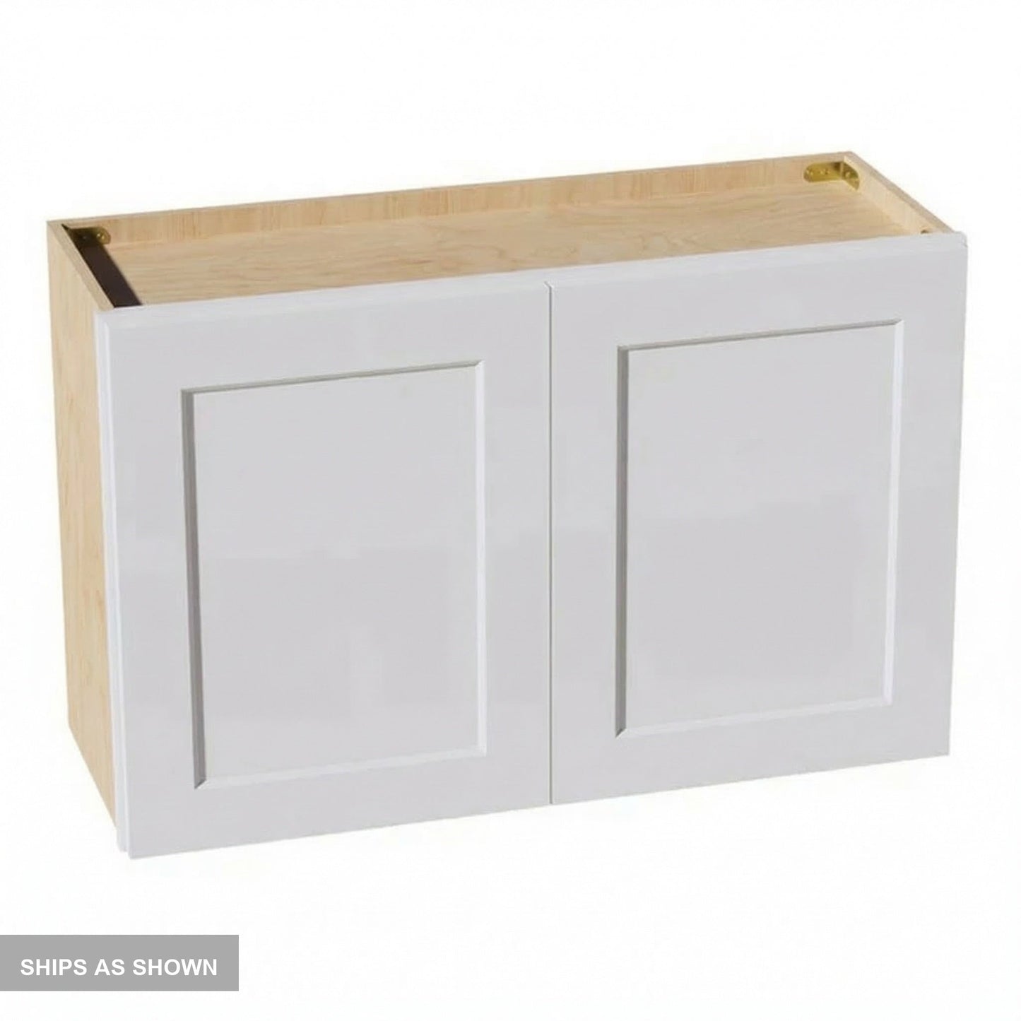 Shaker Bridge Wall Cabinet 33" (W3321) · Ardelle - White - Flat Pack