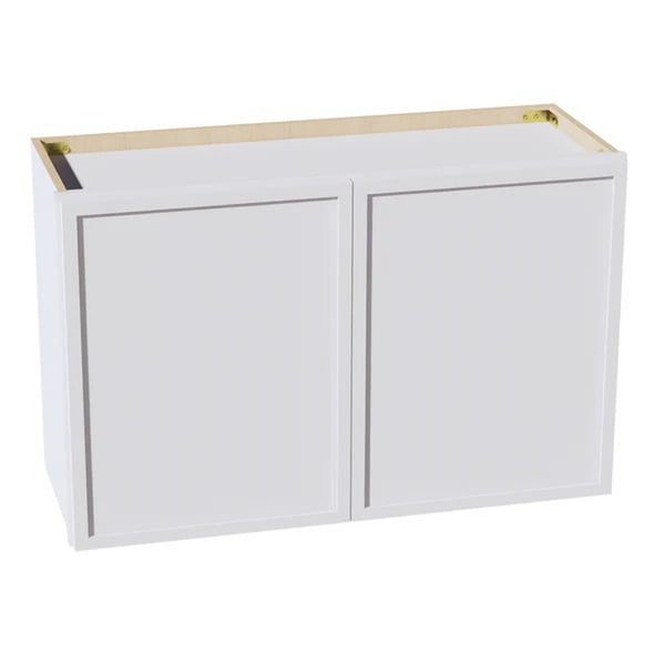Slim Shaker Bridge Wall Cabinet 33" (W3321) · Slim - Frost - Hero