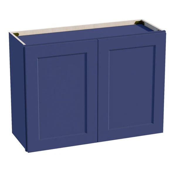 Shaker Bridge Wall Cabinet 33" (W3324) · Ardelle - Blue - Hero