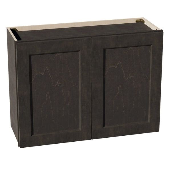 Shaker Bridge Wall Cabinet 33" (W3324) · Ardelle - Charcoal - Hero
