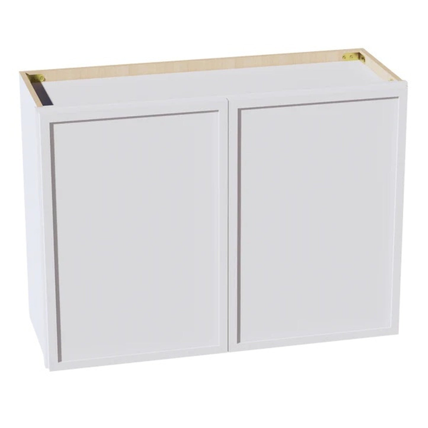 Slim Shaker Bridge Wall Cabinet 33" (W3324) · Slim - Frost - Hero