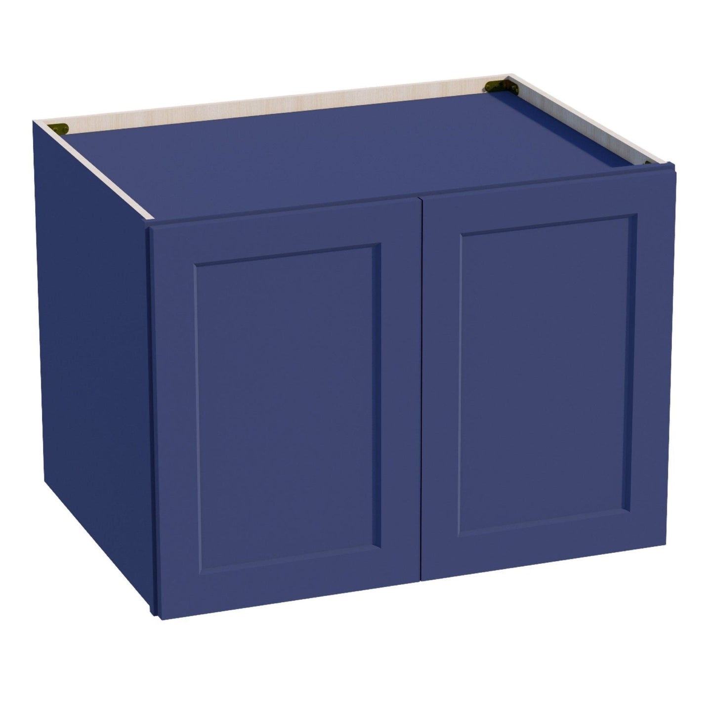 Shaker Bridge Wall Cabinet 33" (W332424) · Ardelle - Blue - Hero