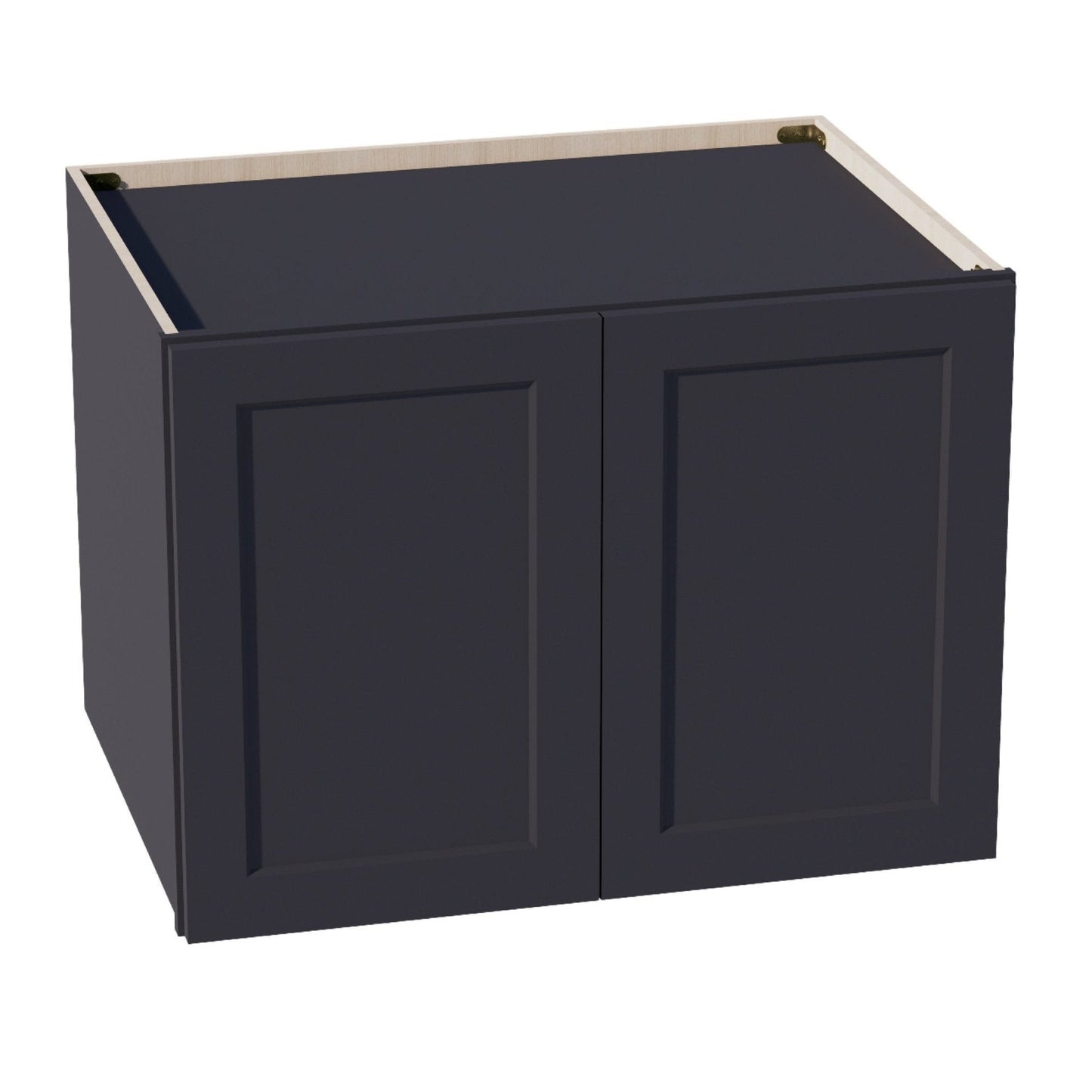 Shaker Bridge Wall Cabinet 33" (W332424) · Ardelle - Ebony - Hero
