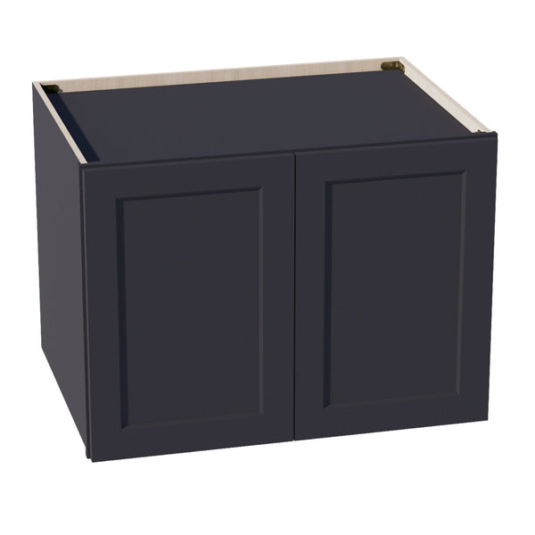 Shaker Bridge Wall Cabinet 33" (W332424) · Ardelle - Ebony - Hero
