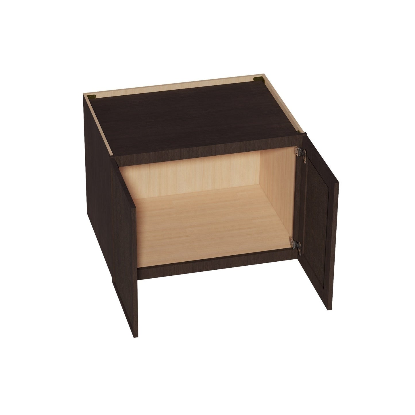 Quik Cabinets W332424 Slim Mocha - Interior