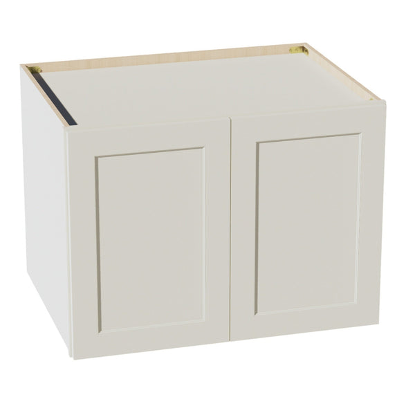 Shaker Bridge Wall Cabinet 33" (W332424) · Tallis - Swan White - Hero
