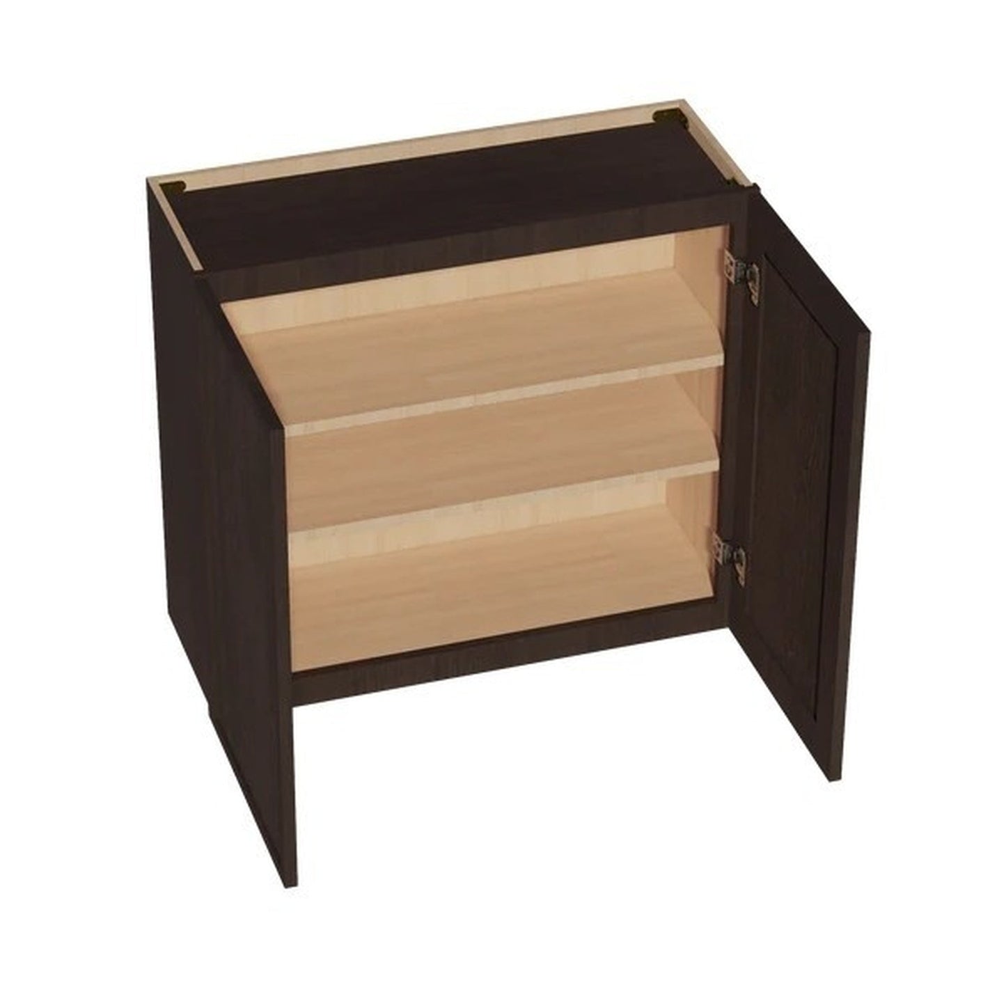 Quik Cabinets W3330 Slim Mocha - Interior