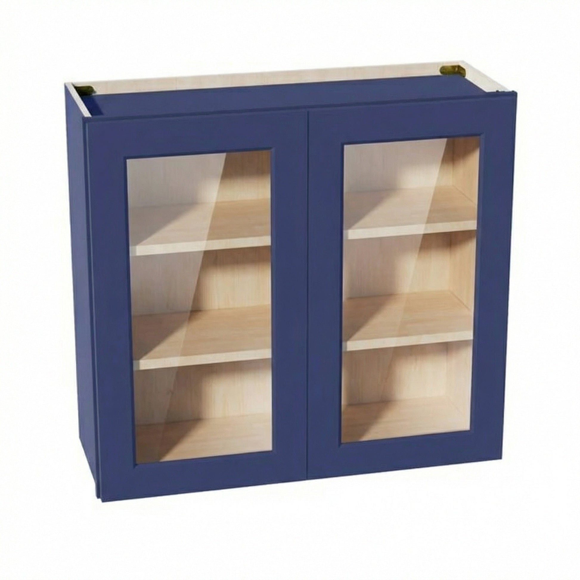 Shaker Glass Door Wall Cabinet 33" (W3330GD) · Ardelle