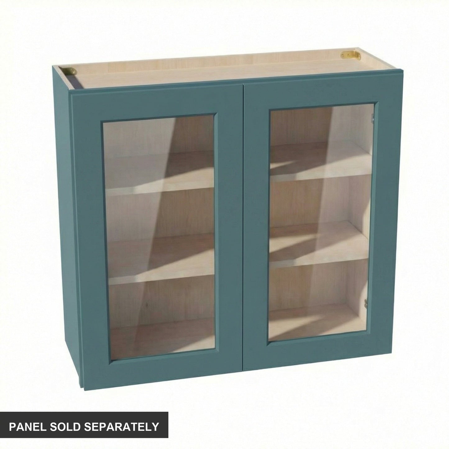 Shaker Glass Door Wall Cabinet 33" (W3330GD) · Tallis - Fairy Green - Product