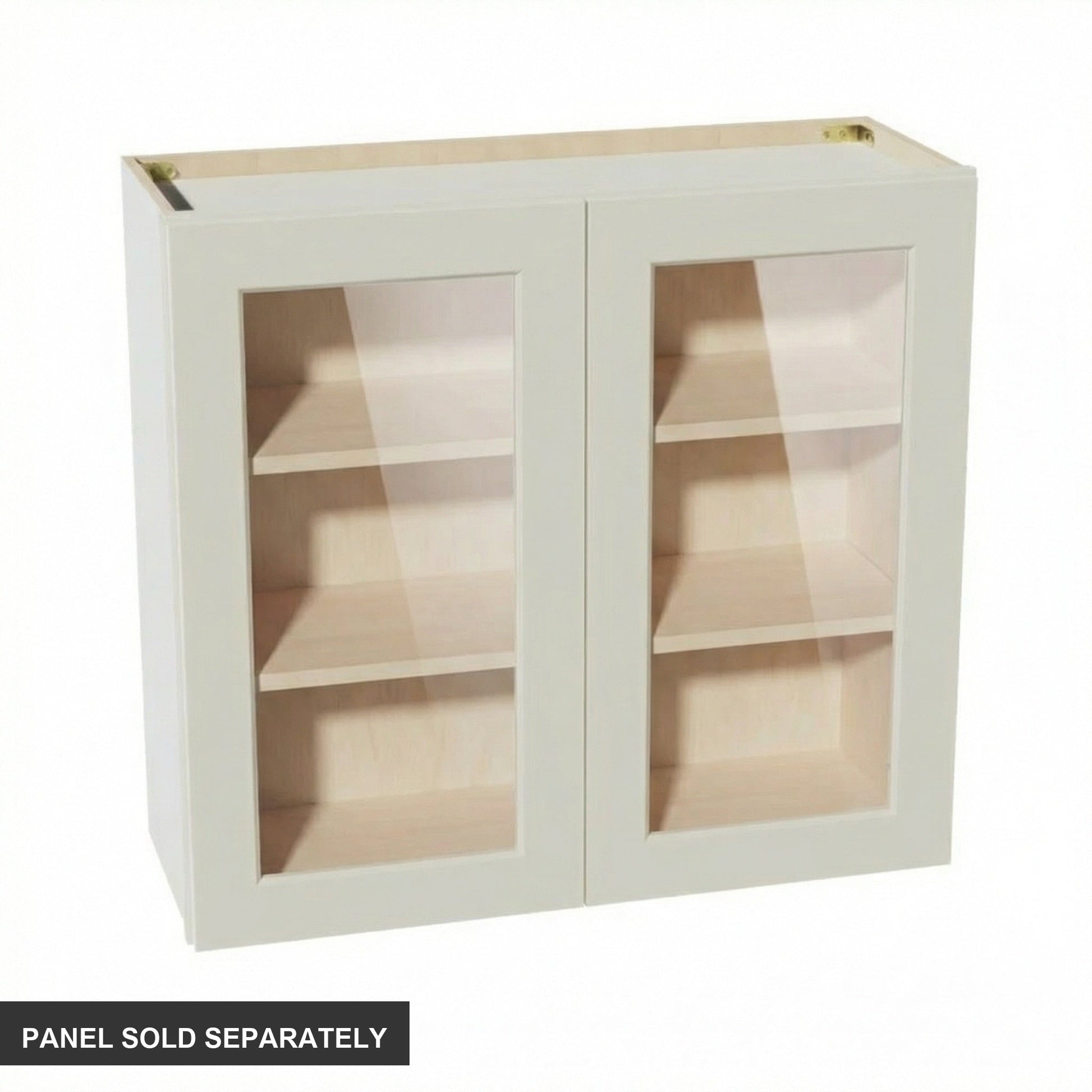 Shaker Glass Door Wall Cabinet 33" (W3330GD) · Tallis
