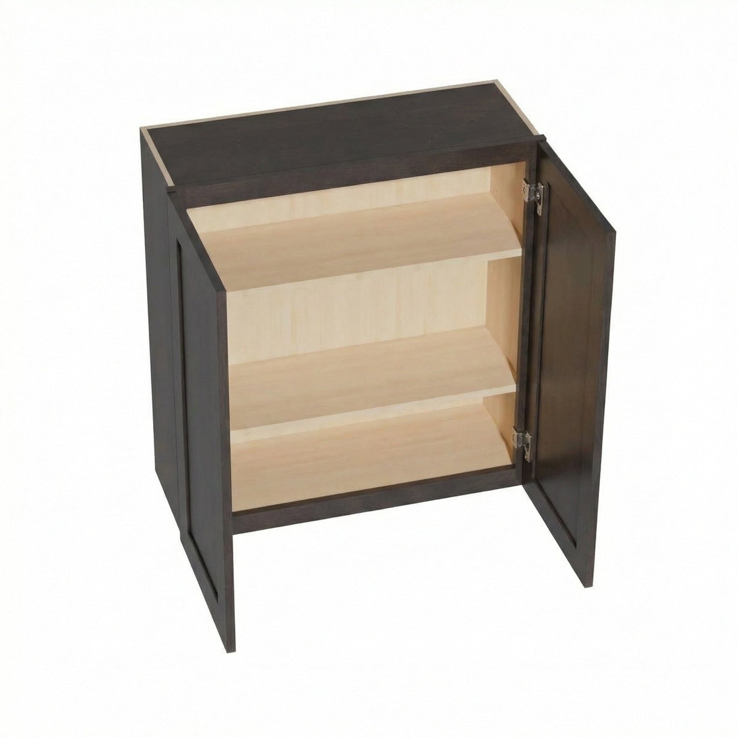 Shaker Wall Cabinet 33" (W3336) · Ardelle - Charcoal - Interior