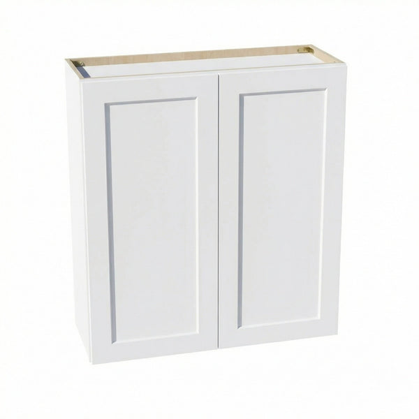 Shaker Wall Cabinet 33" (W3336) · Ardelle - White - Hero