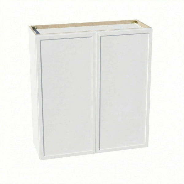 Slim Shaker Wall Cabinet 33" (W3336) · Slim - Frost - Hero