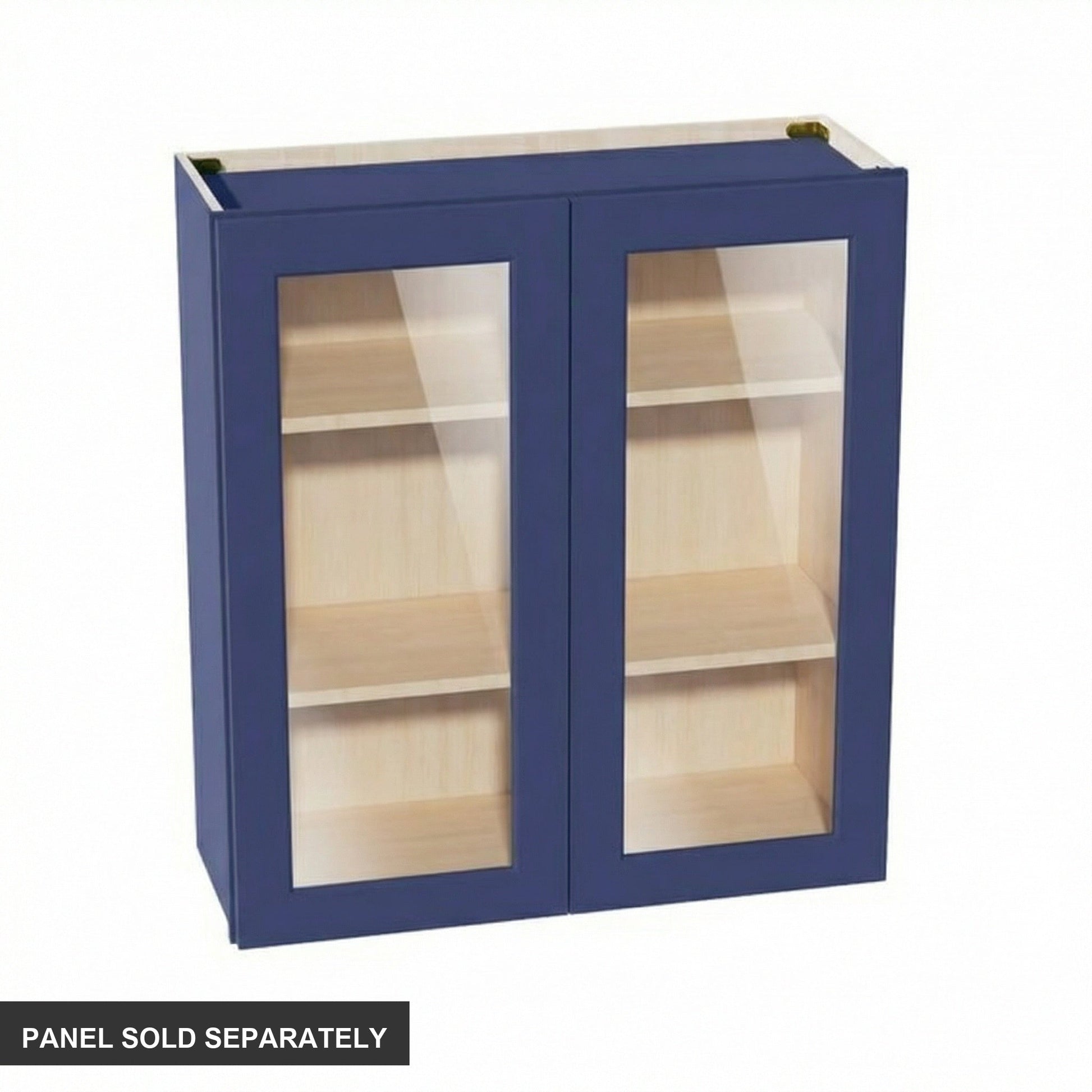 Shaker Glass Door Wall Cabinet 33" (W3336GD) · Ardelle