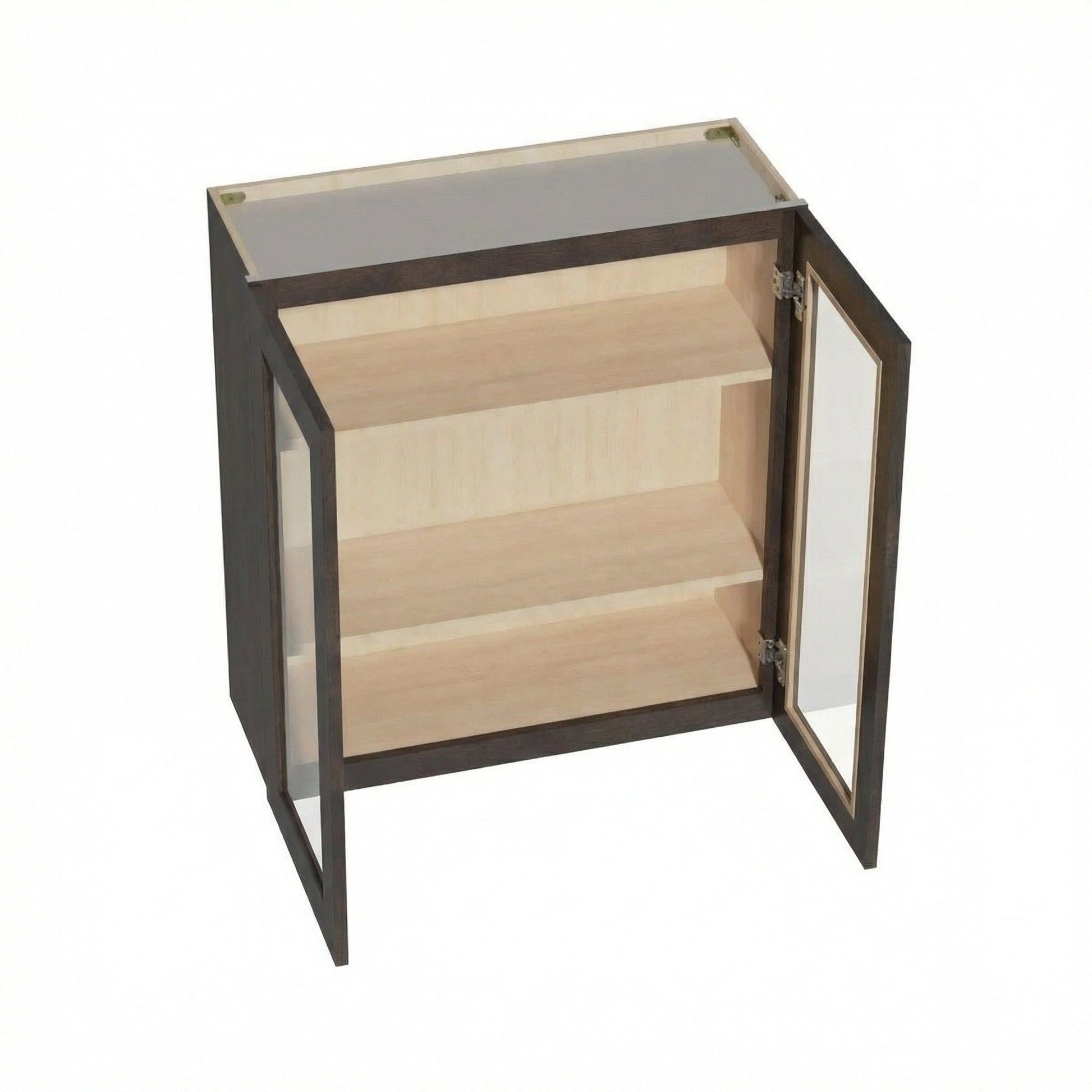 Shaker Glass Door Wall Cabinet 33" (W3336GD) · Ardelle