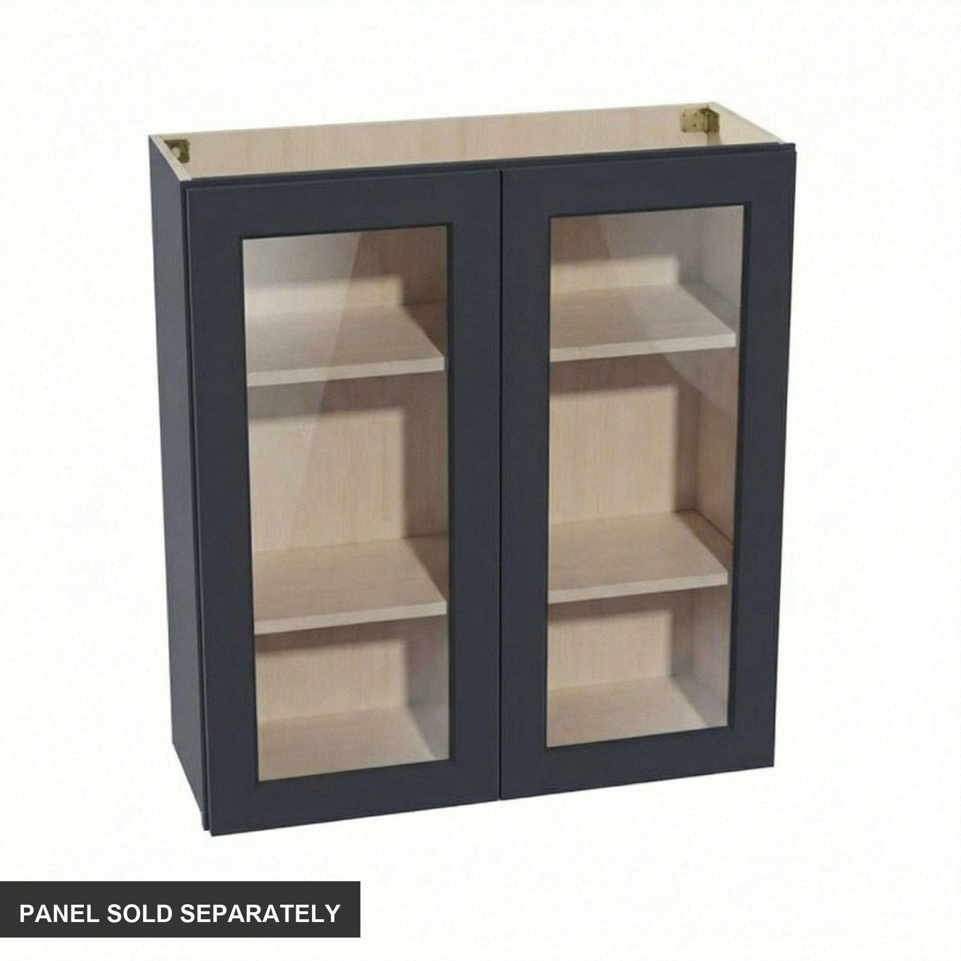 Shaker Glass Door Wall Cabinet 33" (W3336GD) · Ardelle
