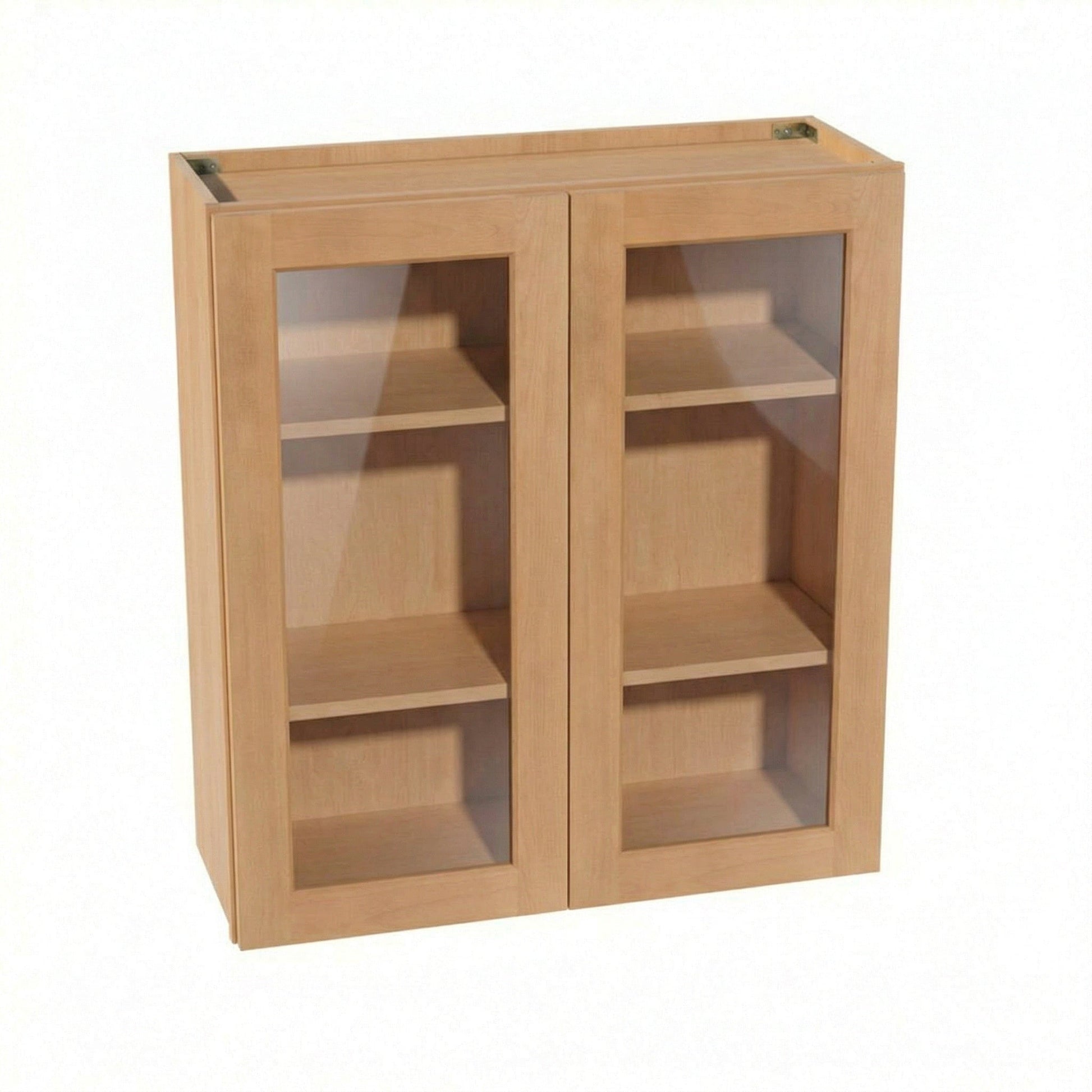 Shaker Glass Door Wall Cabinet 33" (W3336GD) · Ardelle