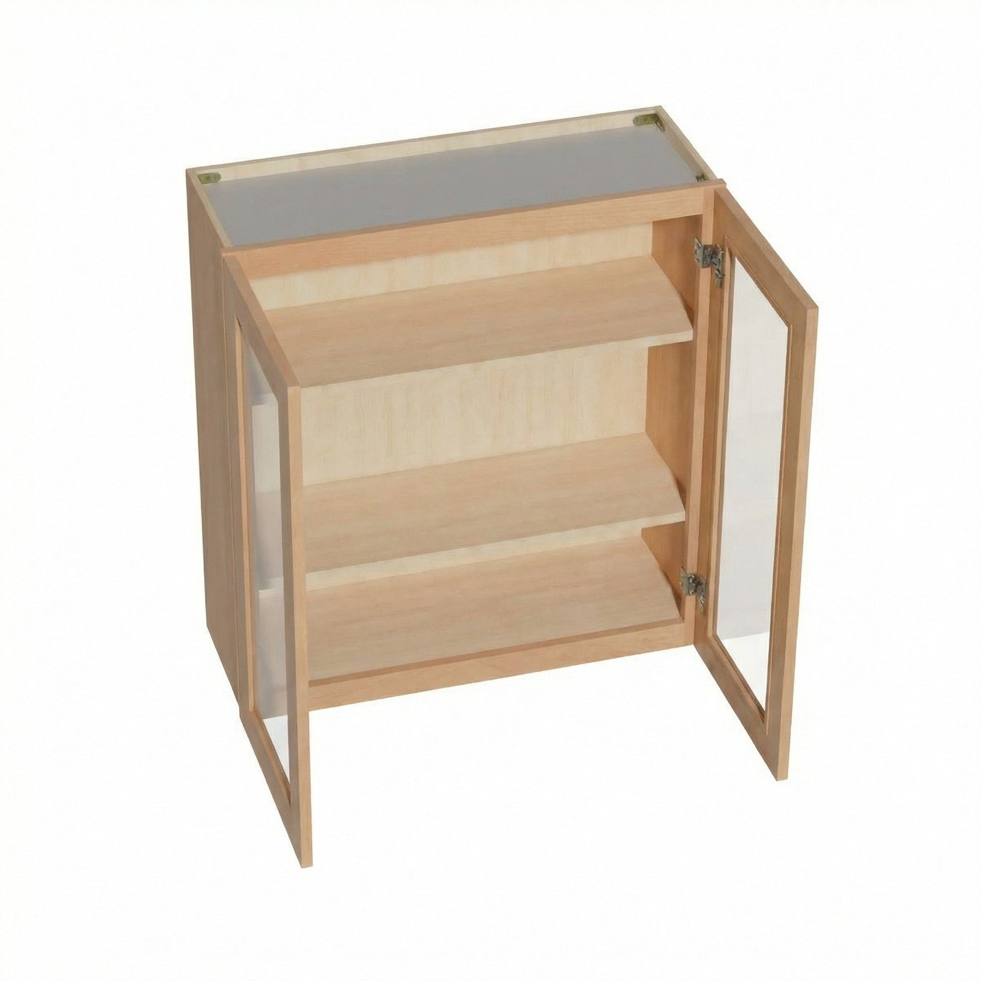 Shaker Glass Door Wall Cabinet 33" (W3336GD) · Ardelle