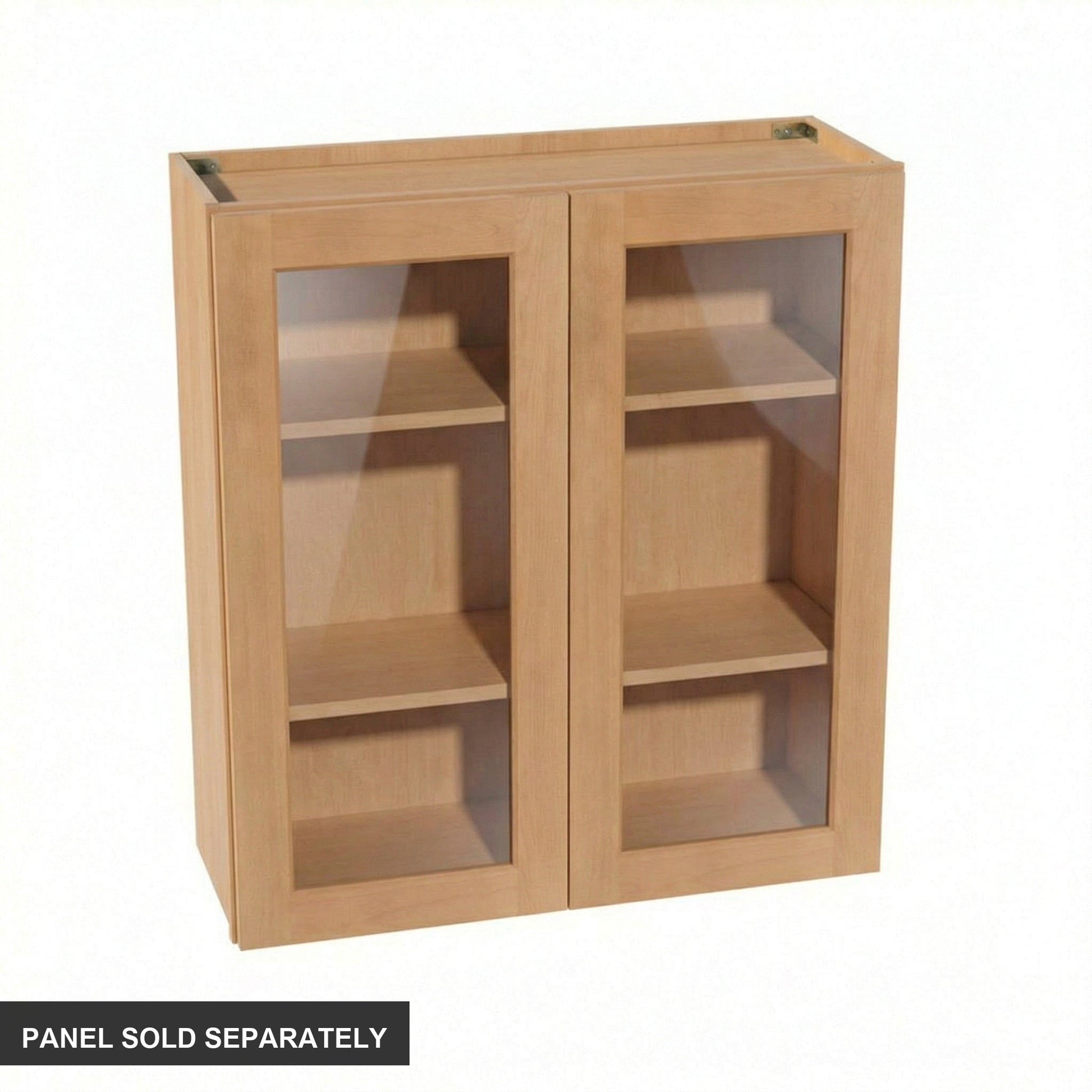 Shaker Glass Door Wall Cabinet 33" (W3336GD) · Ardelle