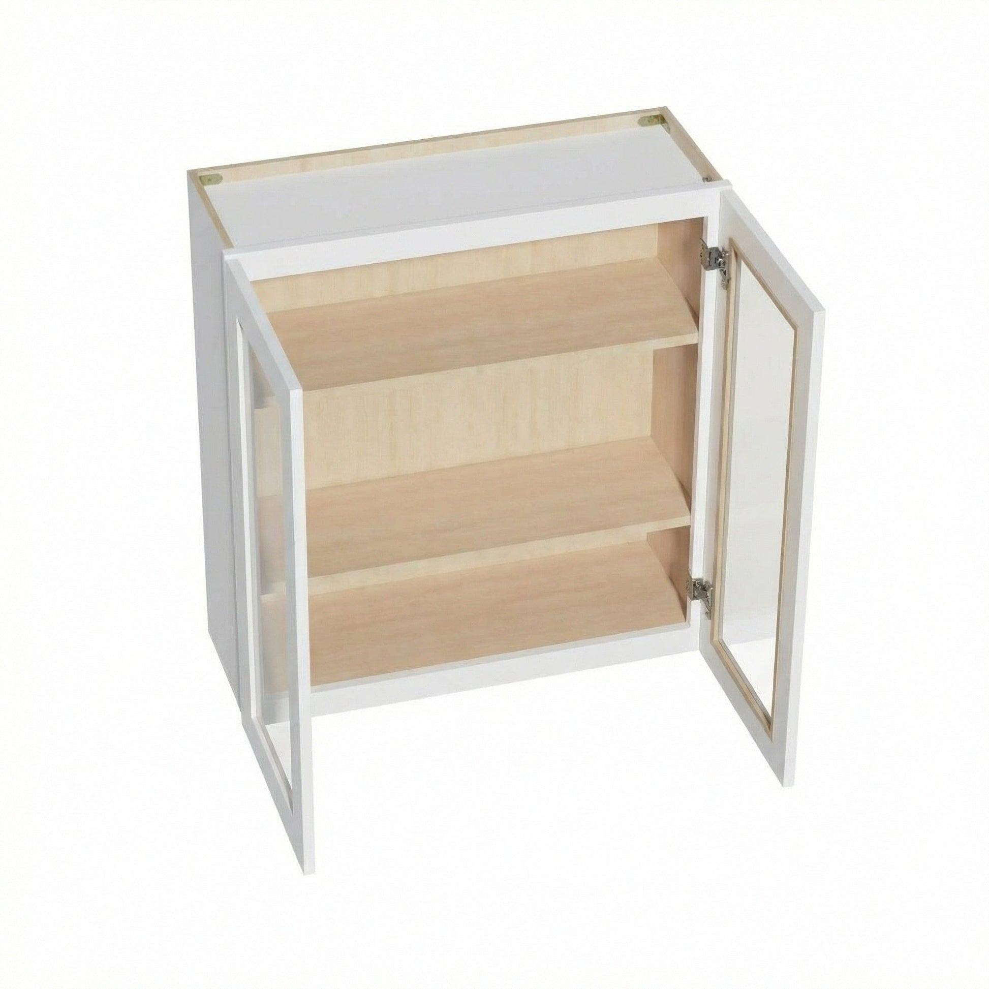 Shaker Glass Door Wall Cabinet 33" (W3336GD) · Ardelle