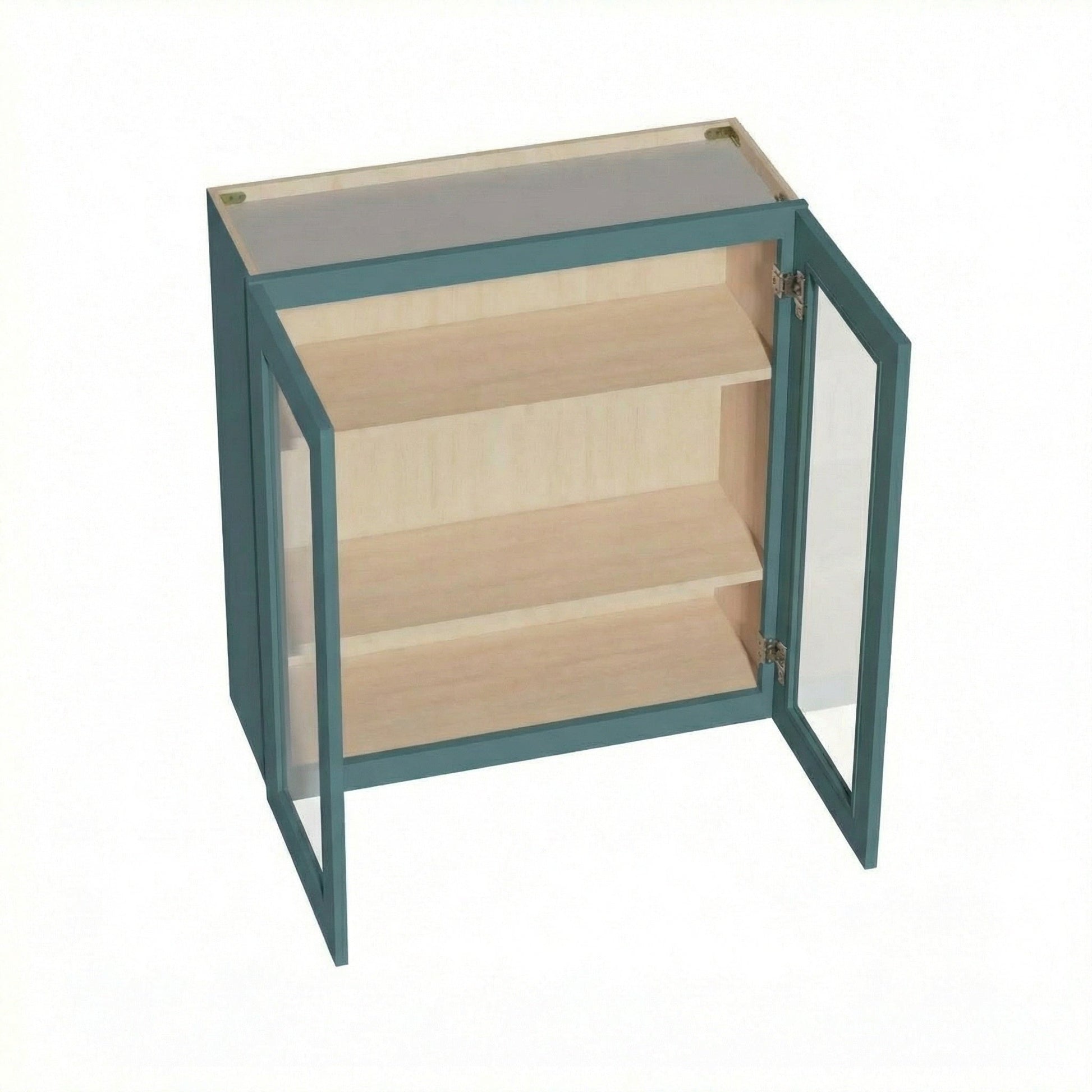 Shaker Glass Door Wall Cabinet 33" (W3336GD) · Tallis