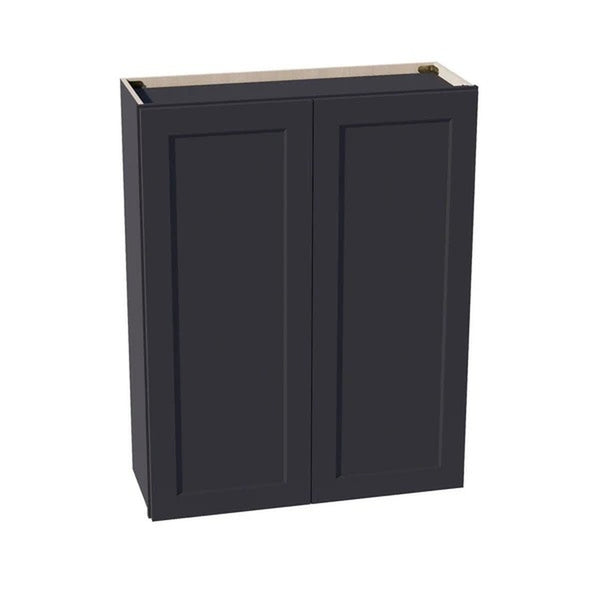 Shaker Wall Cabinet 33" (W3342) · Ardelle - Ebony - Hero
