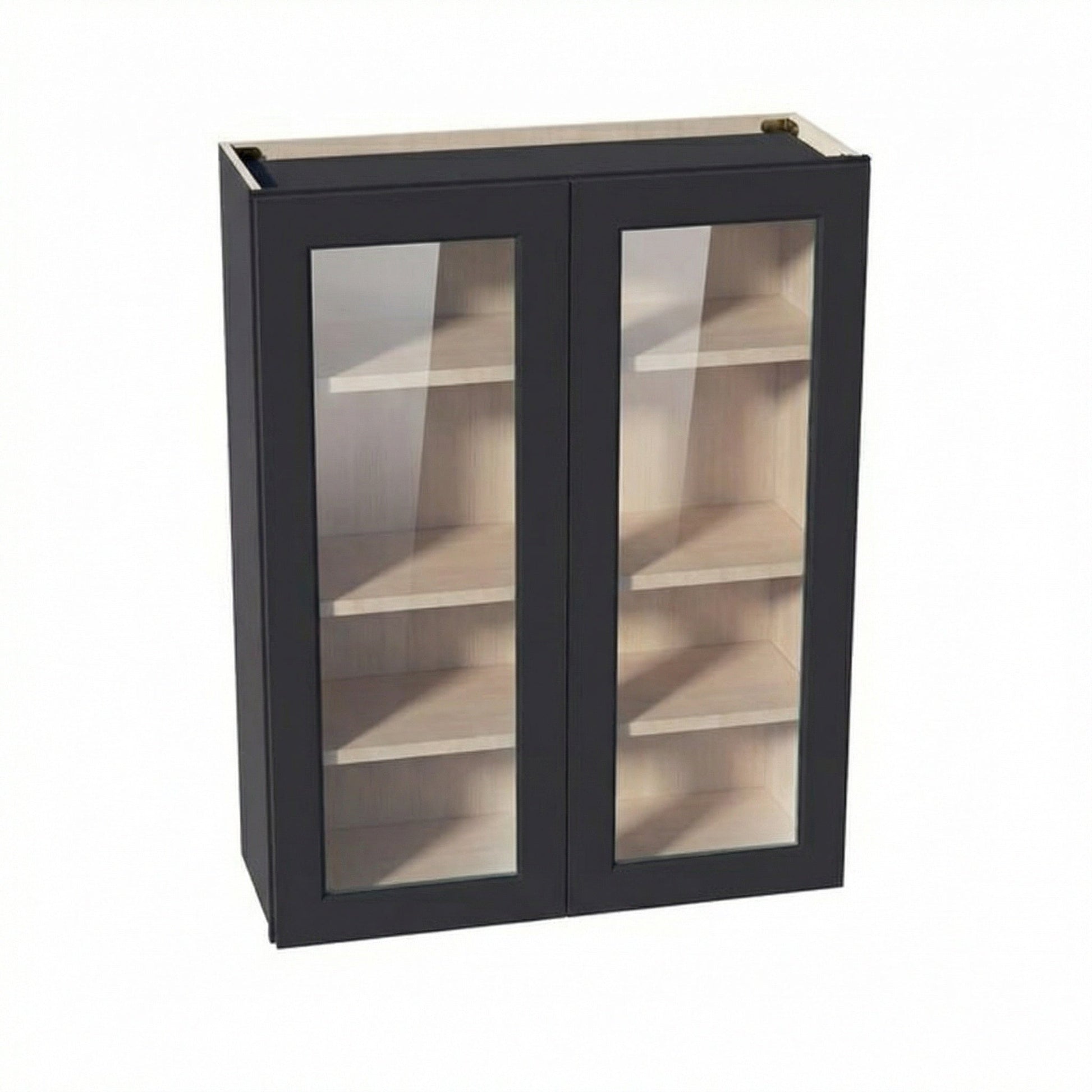 Shaker Glass Door Wall Cabinet 33" (W3342GD) · Ardelle