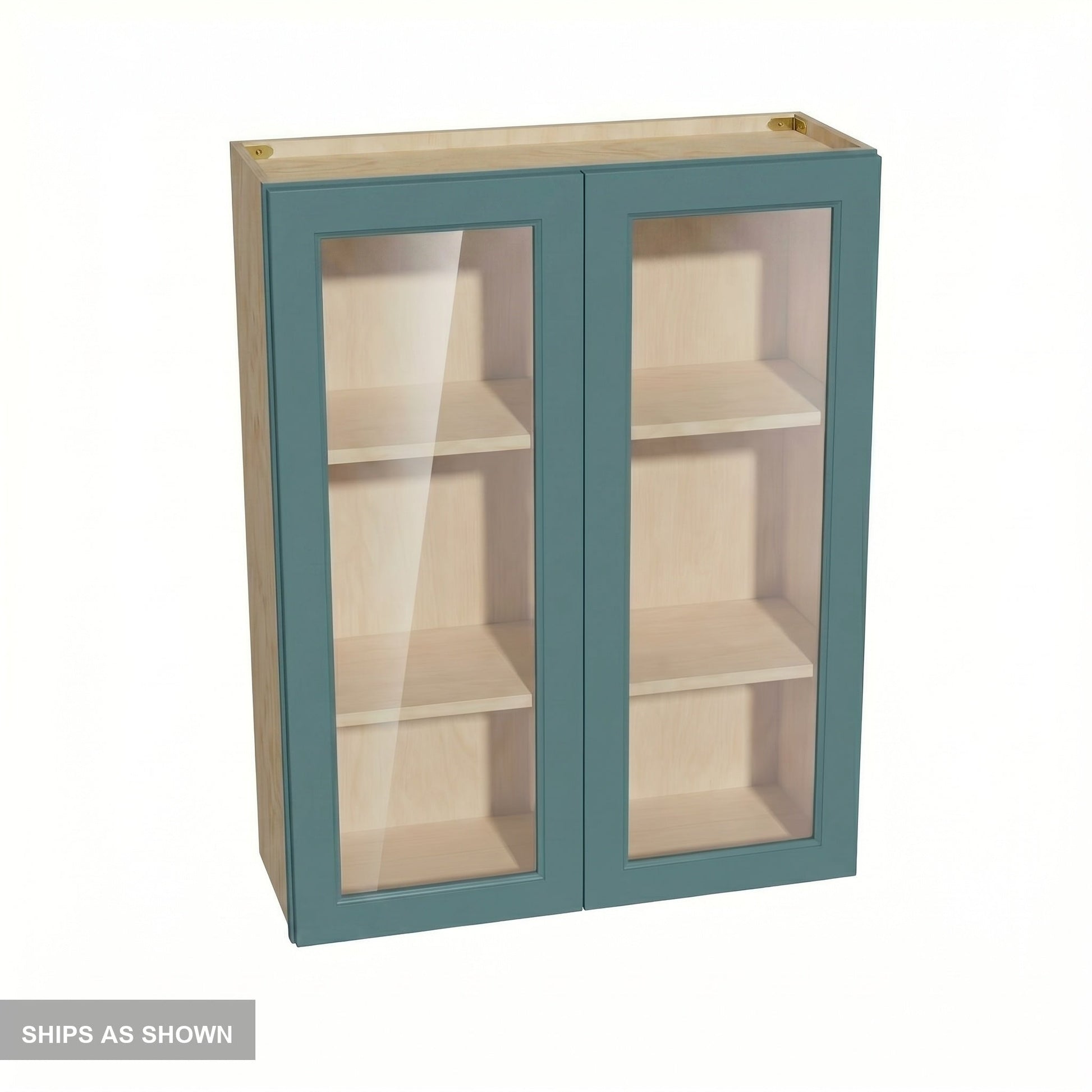Shaker Glass Door Wall Cabinet 33" (W3342GD) · Tallis